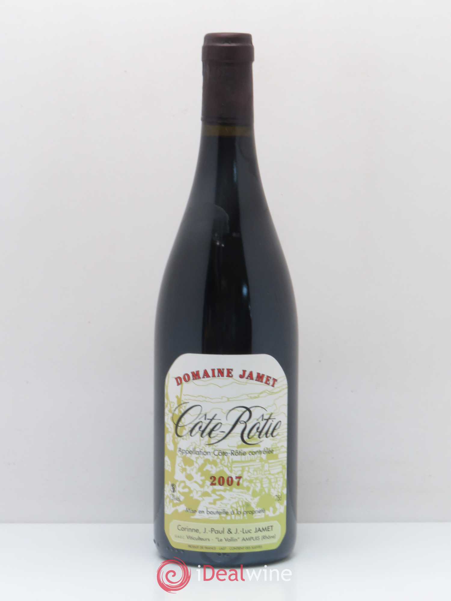 Côte-Rôtie Jamet (Domaine) 2007 - Lot de 1 bouteille - 0