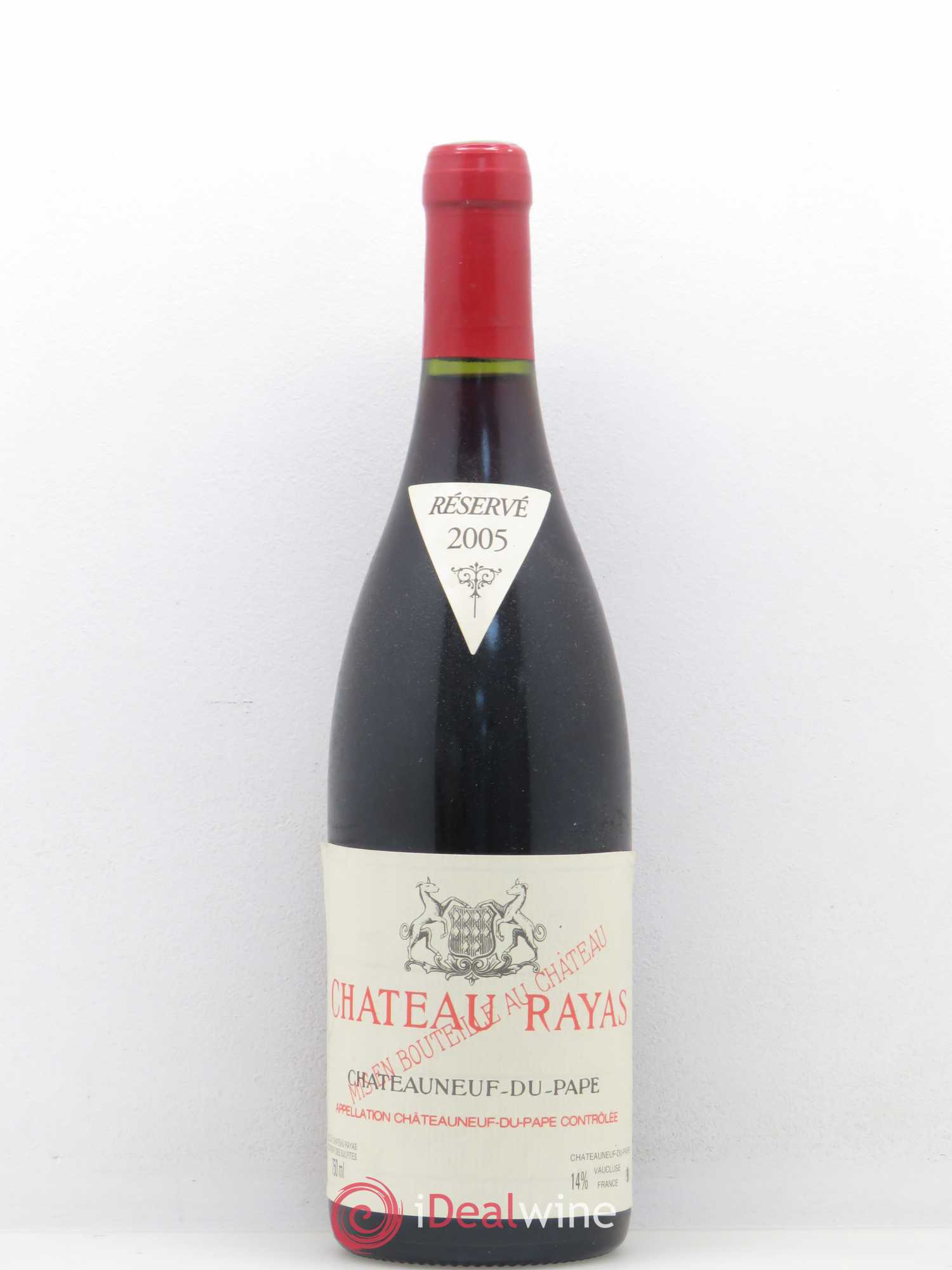 Châteauneuf-du-Pape Château Rayas Emmanuel Reynaud 2005 - Lot de 1 bouteille - 0