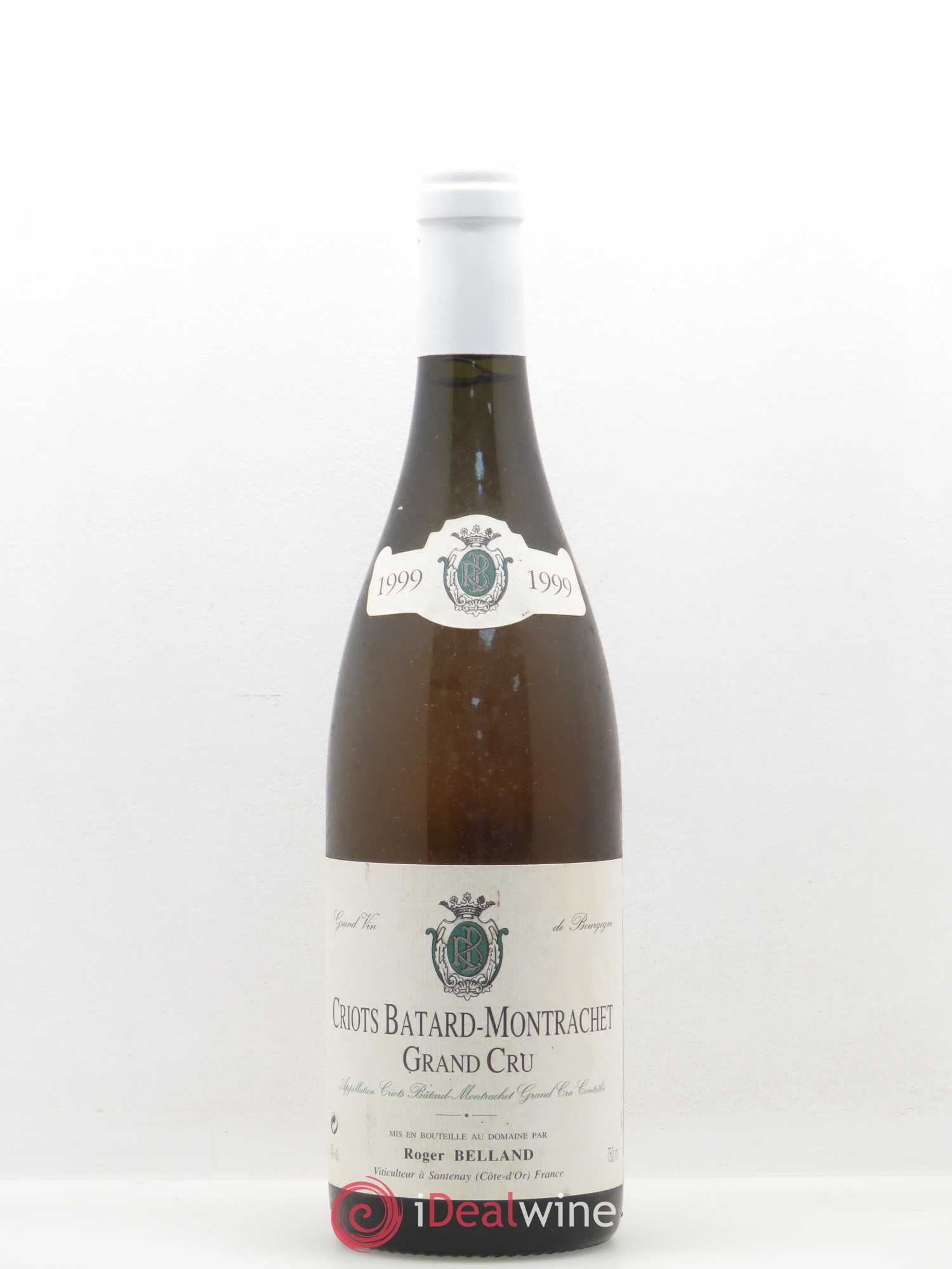 Criots-Bâtard-Montrachet Grand Cru Roger Belland (Domaine) 1999 - Lot de 1 bouteille - 0
