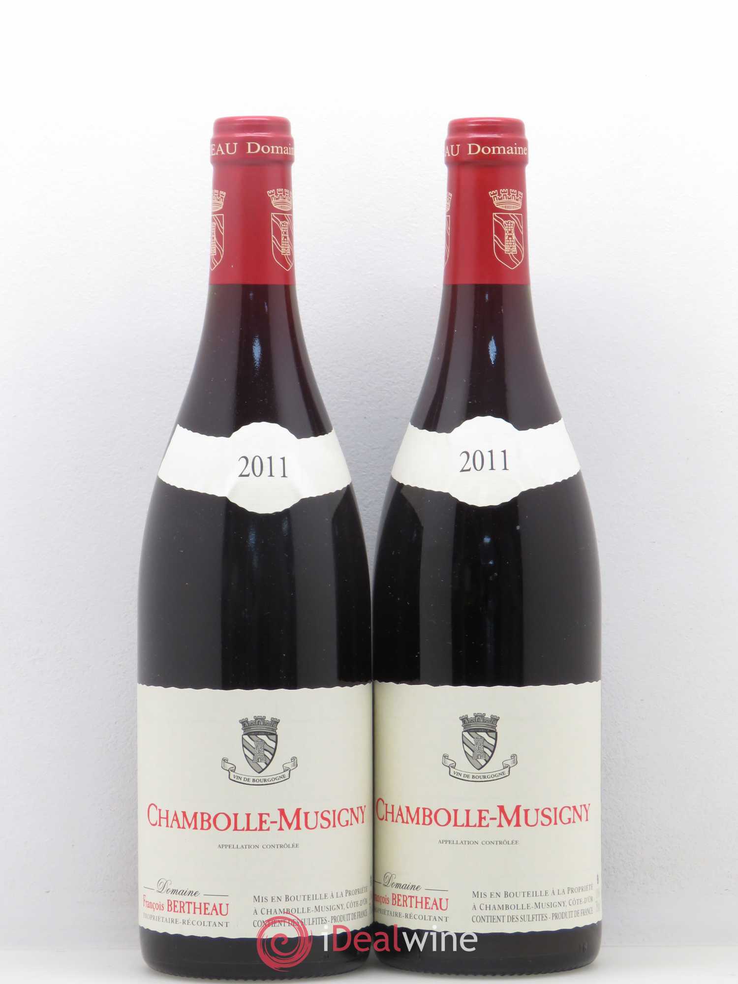 Chambolle-Musigny François Bertheau 2011 - Lot de 2 bouteilles - 0