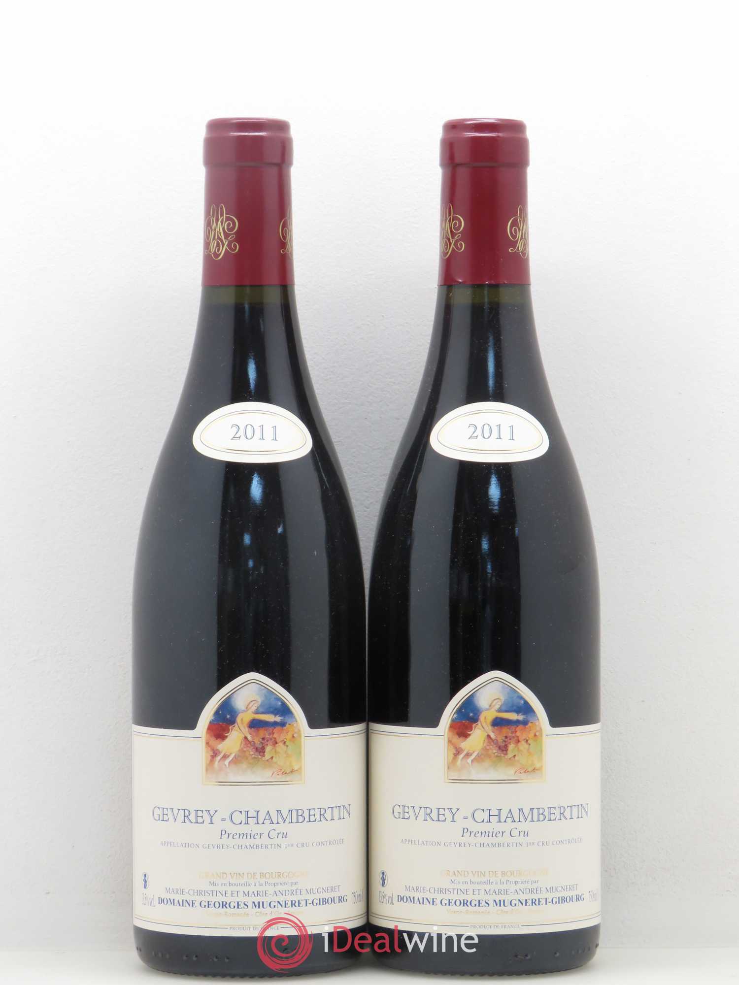 Gevrey-Chambertin 1er Cru Mugneret-Gibourg (Domaine) 2011 - Lot de 2 bouteilles - 0