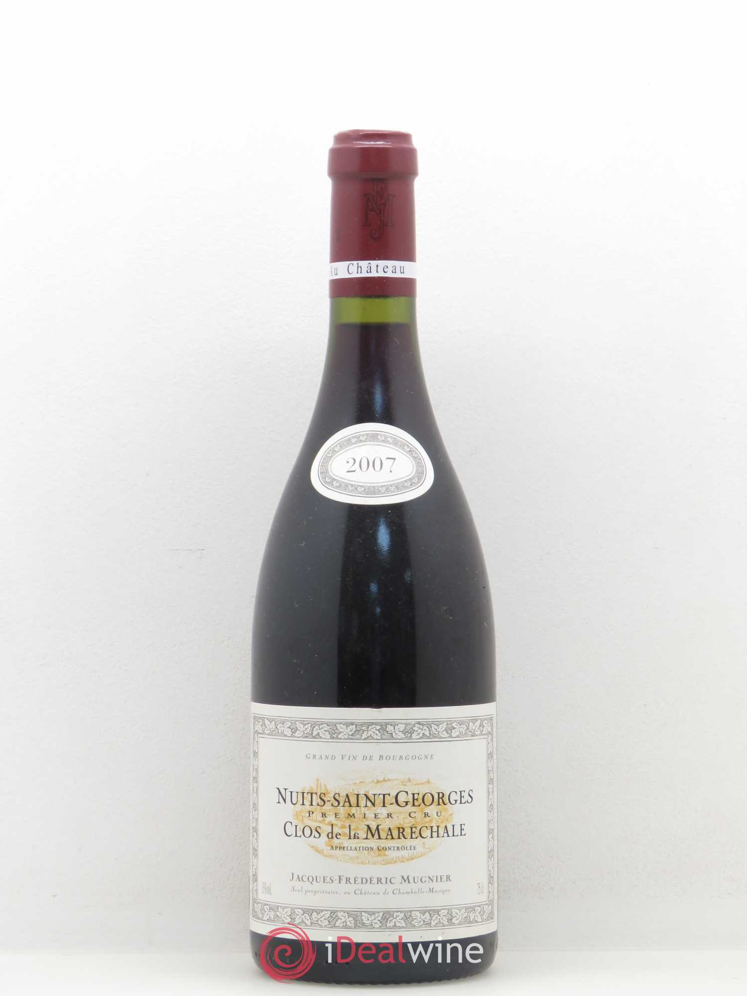 Nuits-Saint-Georges 1er Cru Clos de La Maréchale Jacques-Frédéric Mugnier 2007 - Lot de 1 bouteille - 0