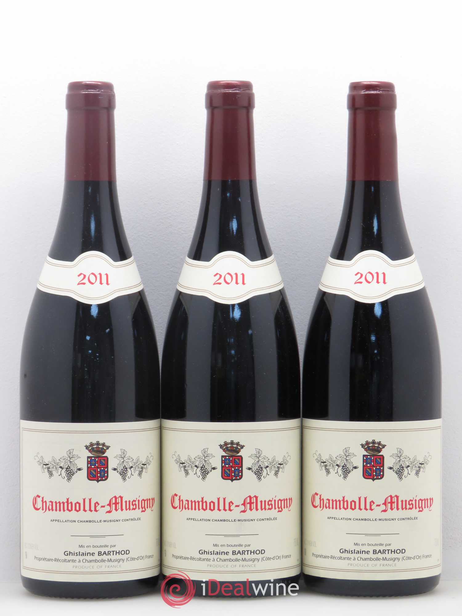 Chambolle-Musigny Ghislaine Barthod 2011 - Posten von 6 Flaschen - 1