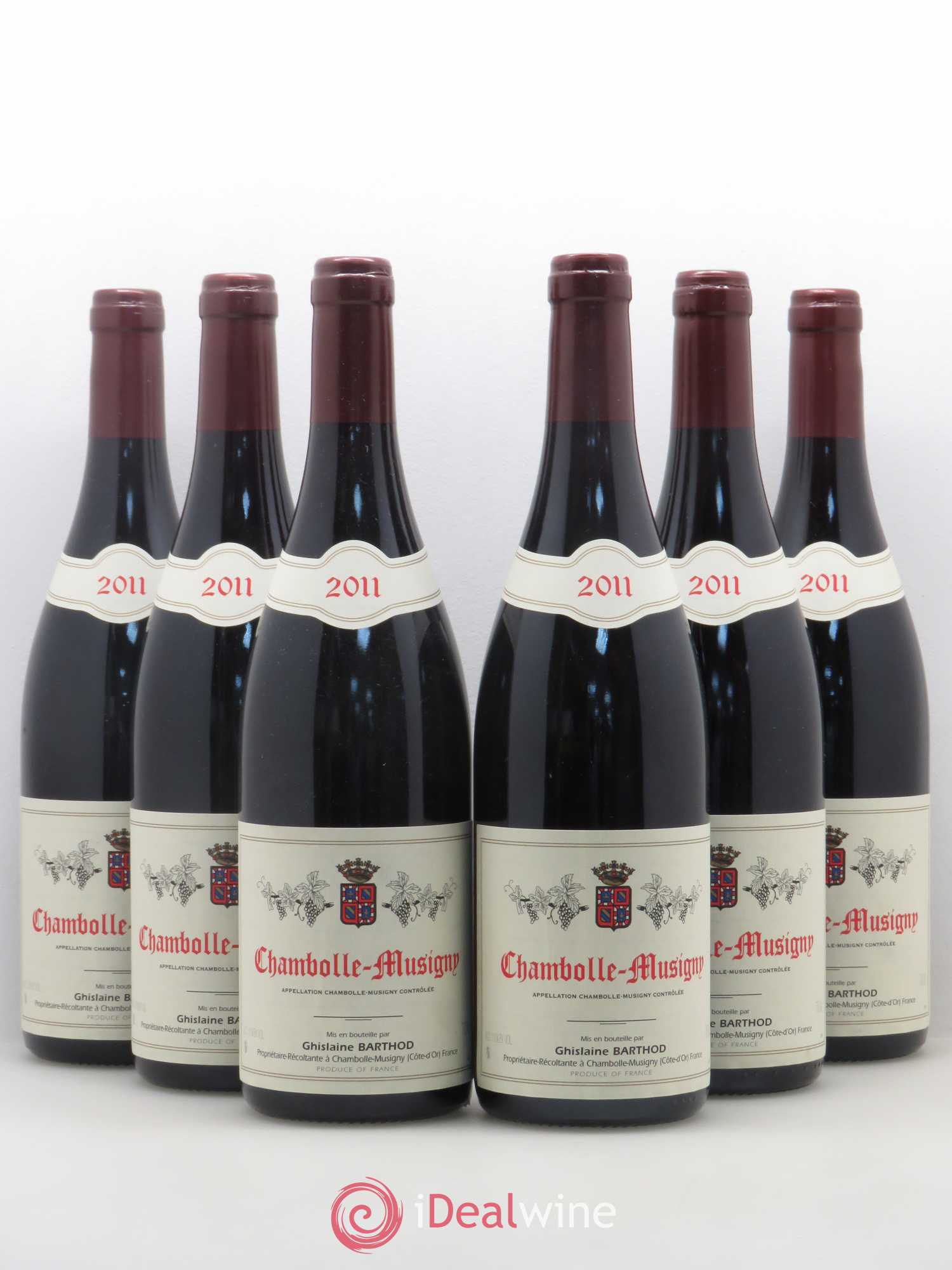 Chambolle-Musigny Ghislaine Barthod 2011 - Posten von 6 Flaschen - 0