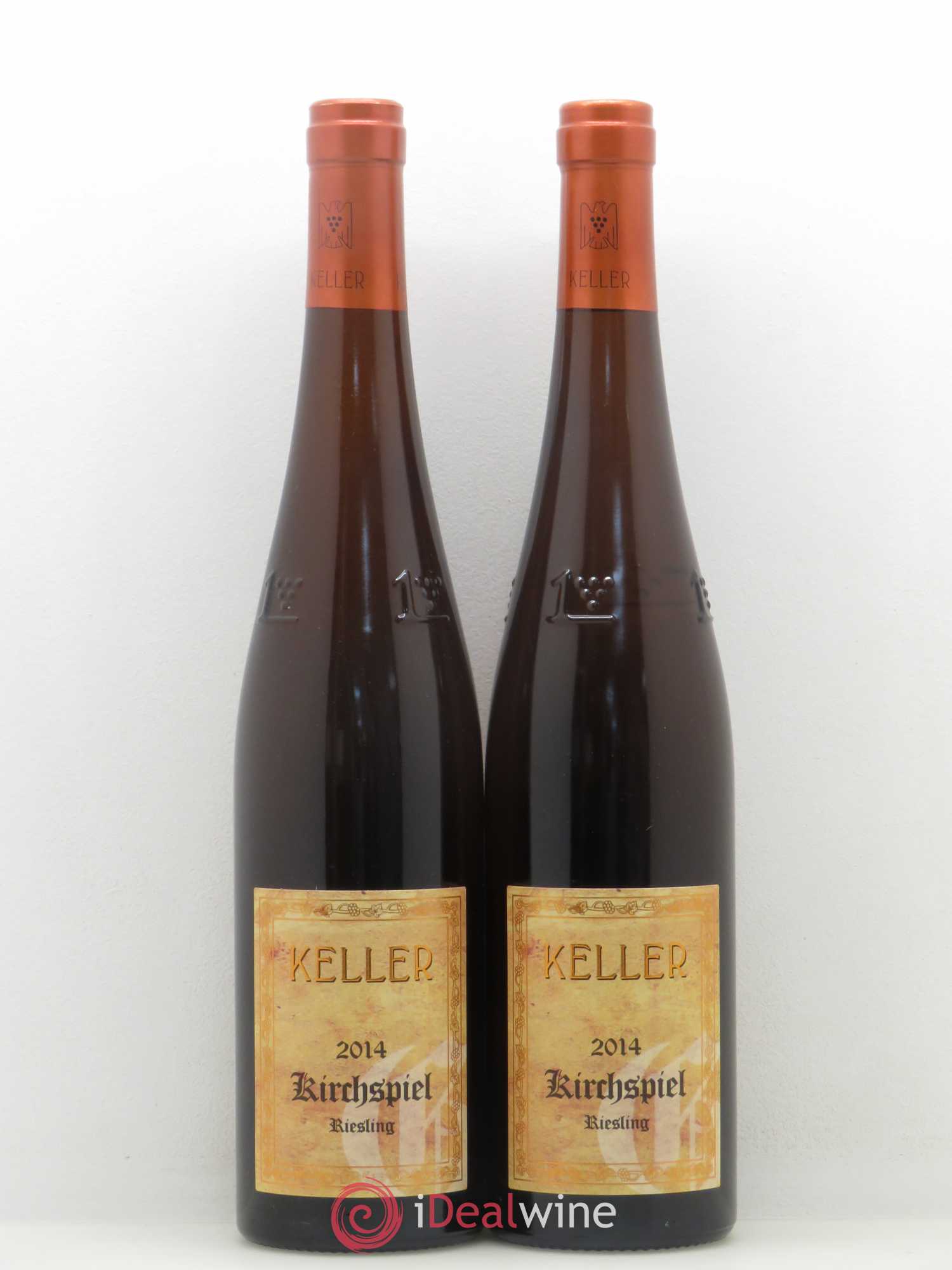 Riesling Trocken Westhofen Kirchspiel Keller GG 2014 - Lot de 2 bouteilles - 0