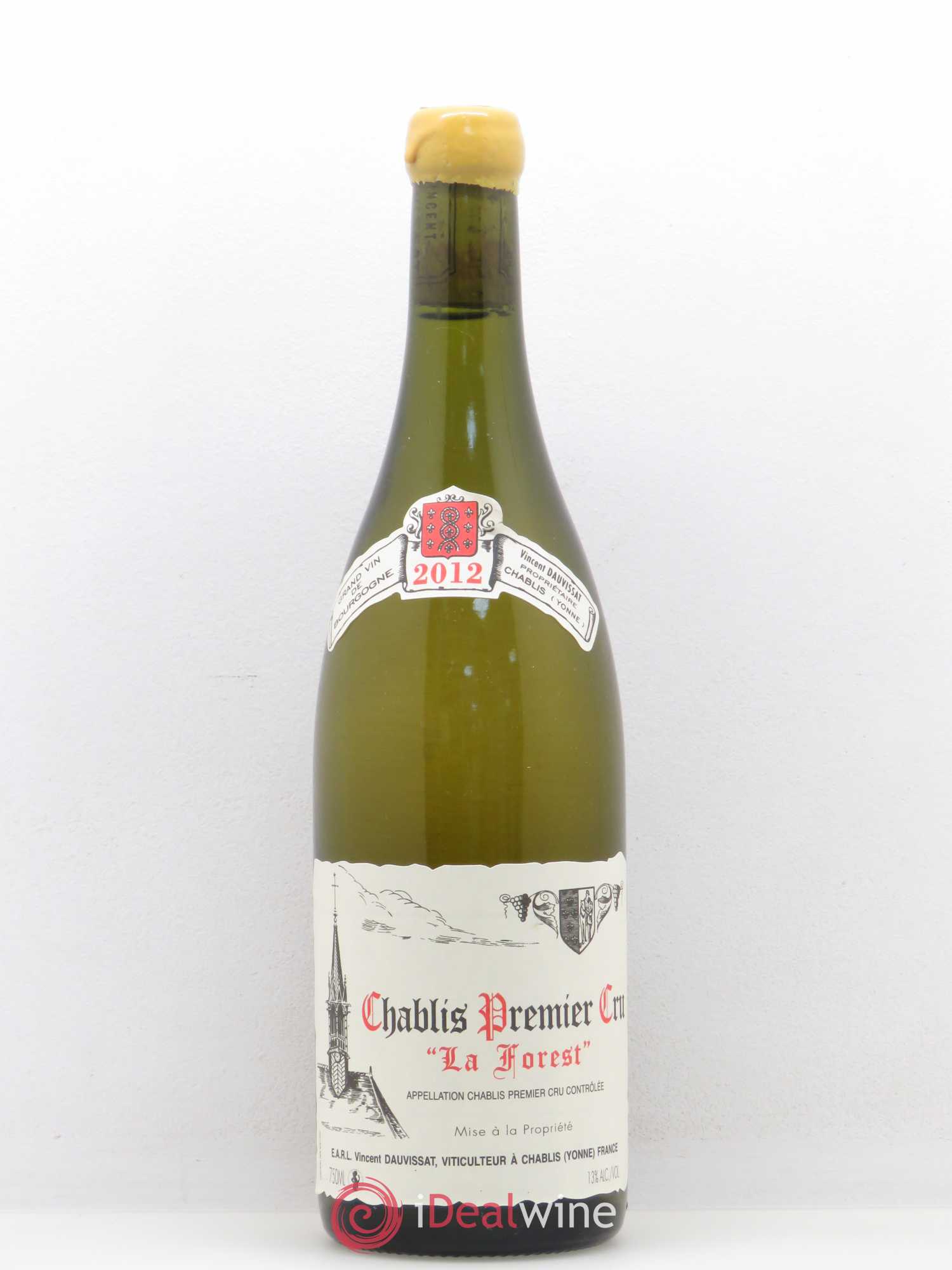 Chablis 1er Cru La Forest Vincent Dauvissat (Domaine) 2012 - Lot de 1 bouteille - 0