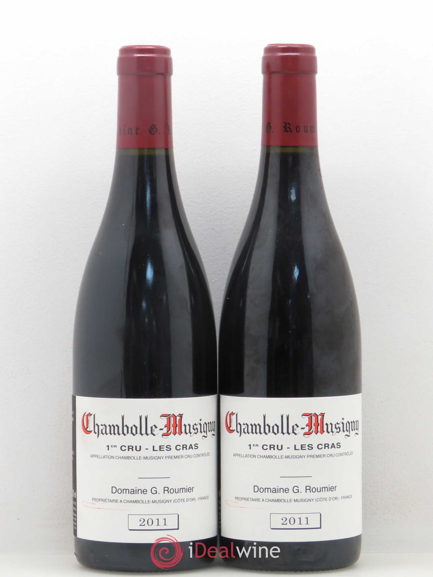 Chambolle-Musigny 1er Cru Les Cras Georges Roumier (Domaine) 2011 - Lot de 2 bouteilles - 0