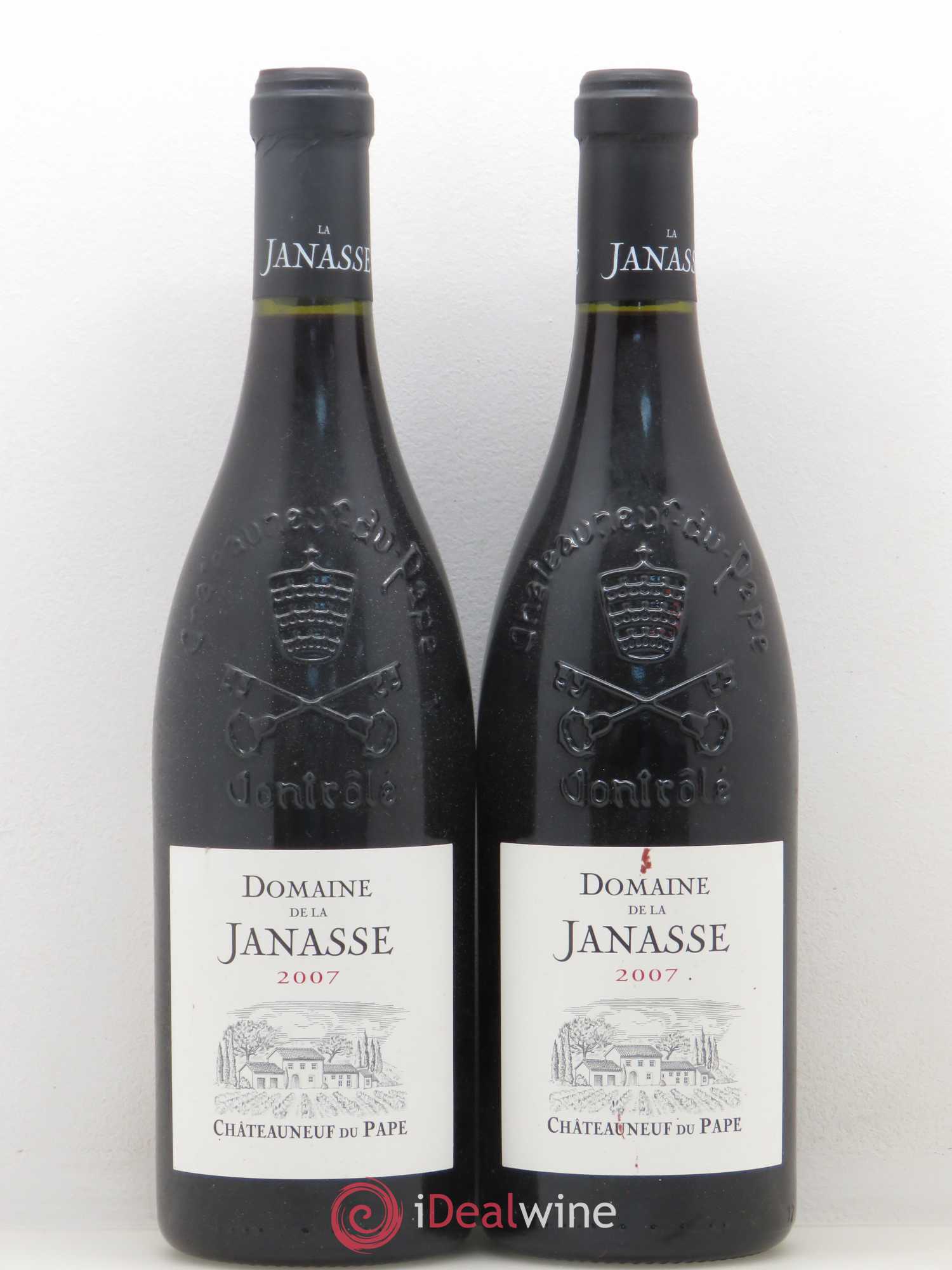 Châteauneuf-du-Pape La Janasse (Domaine de) 2007 - Lot de 2 bouteilles - 0