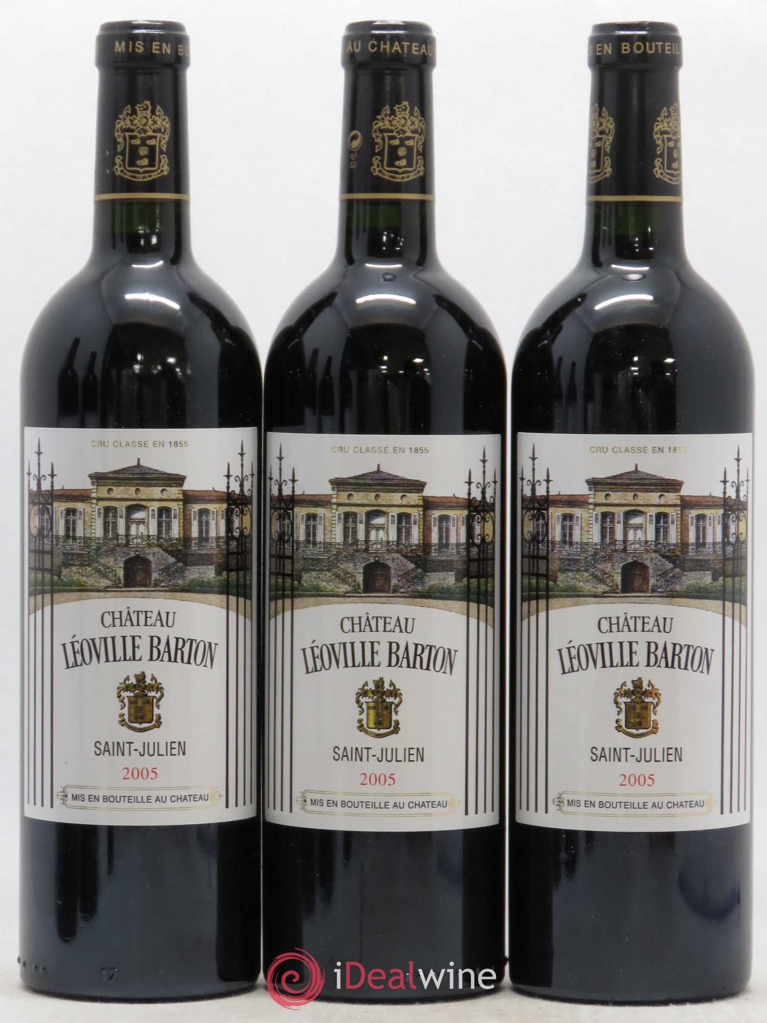 Château Léoville Barton 2ème Grand Cru Classé 2005 - Lot de 6 bouteilles - 2