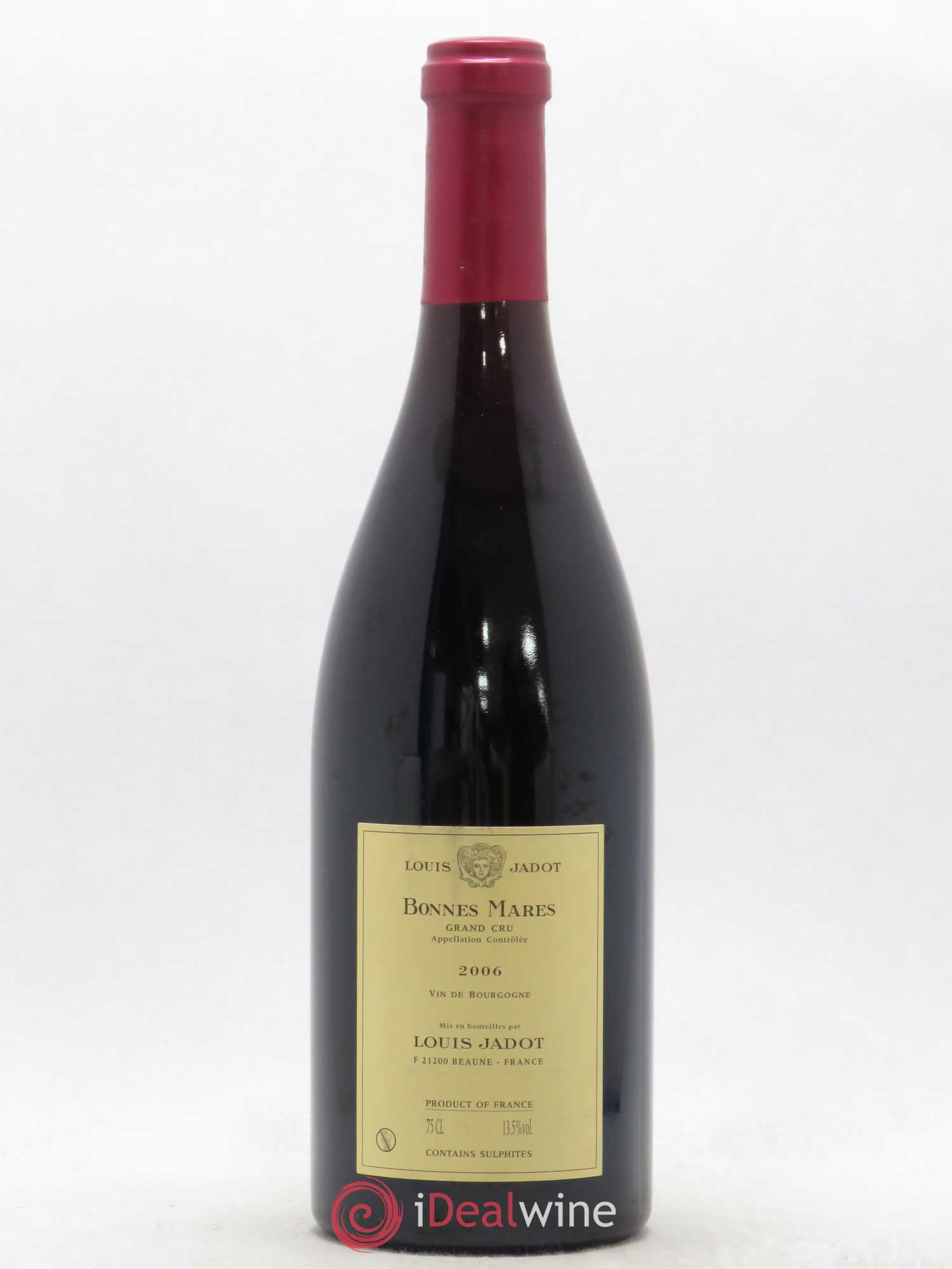 Bonnes-Mares Grand Cru Domaine Louis Jadot 2006 - Lot de 1 bouteille - 1