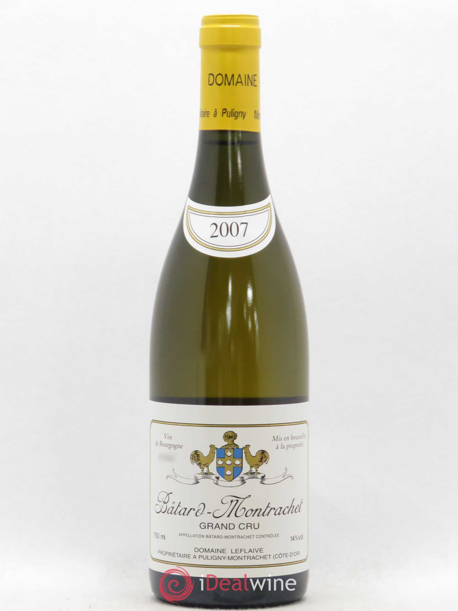Bâtard-Montrachet Grand Cru Leflaive (Domaine) 2007 - Lot de 1 bouteille - 0