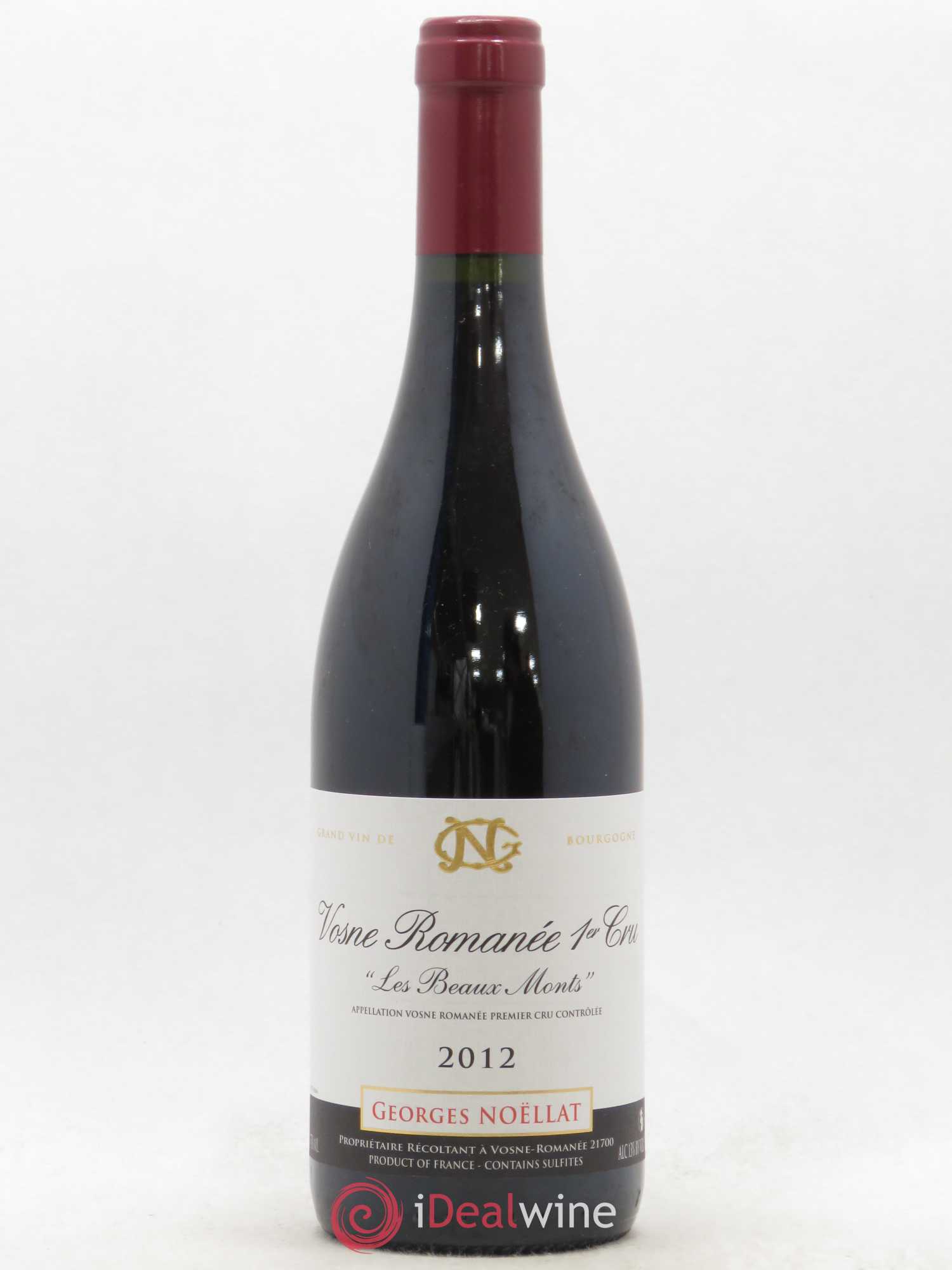 Vosne-Romanée 1er Cru Les Beaux Monts Georges Noellat 2012 - Posten von 1 Flasche - 0