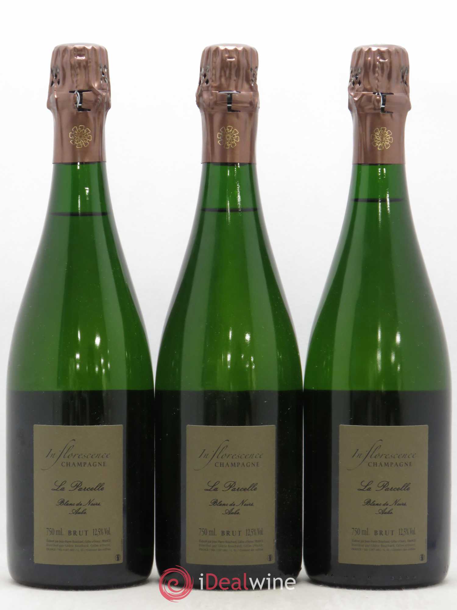 Inflorescence La Parcelle Cédric Bouchard Blanc de noirs - Posten von 3 Flaschen - 0