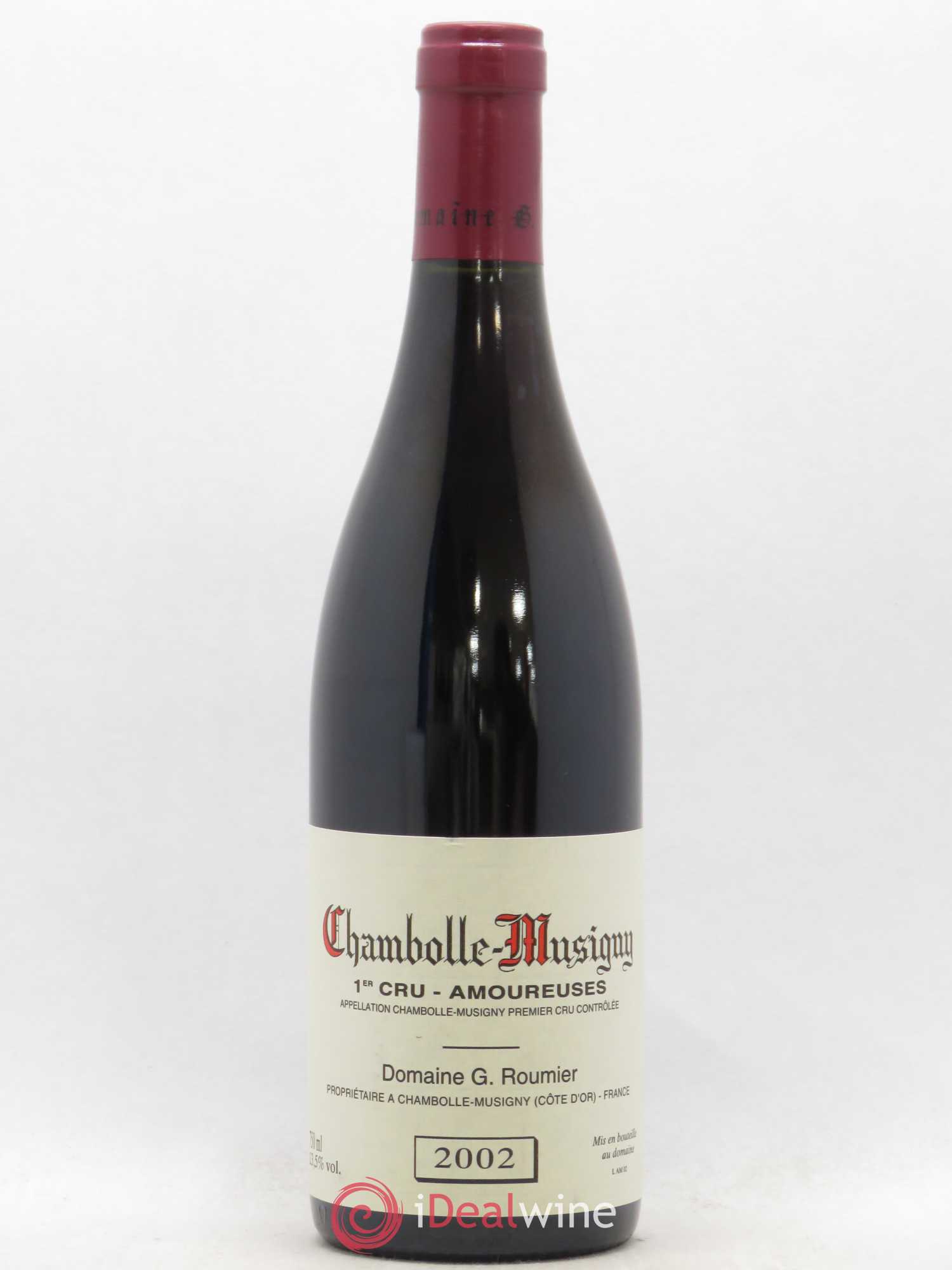 Chambolle-Musigny 1er Cru Les Amoureuses Georges Roumier (Domaine) 2002 - Lot de 1 bouteille - 0