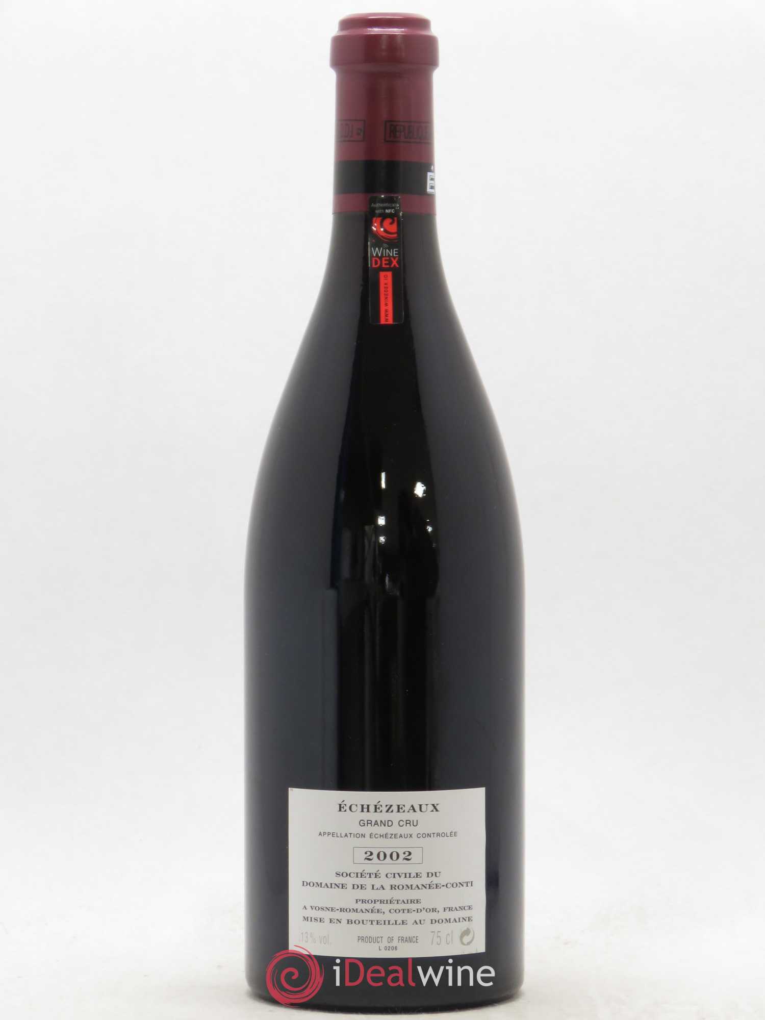 Echezeaux Grand Cru Domaine de la Romanée-Conti 2002 - Lot de 1 bouteille - 1