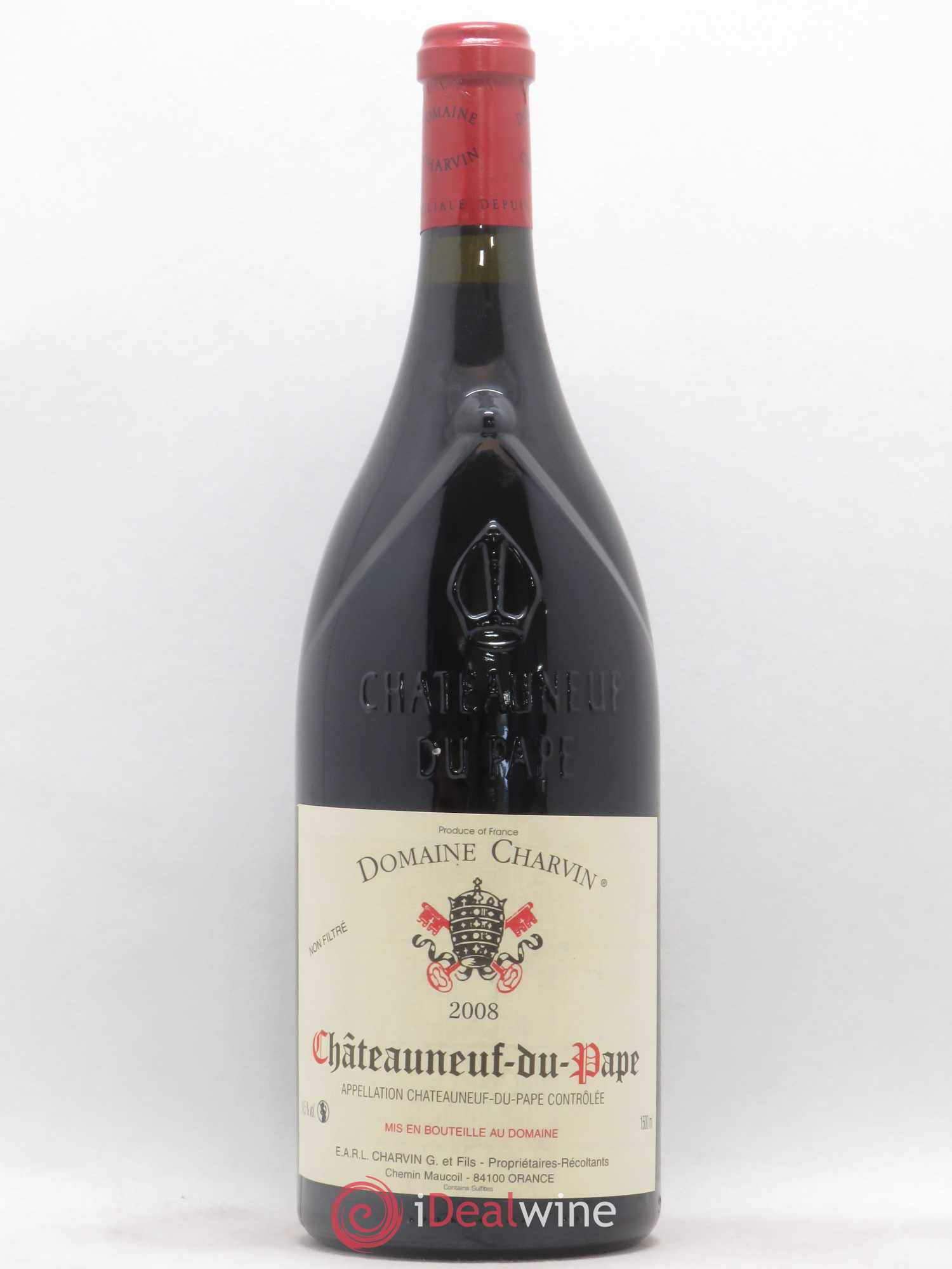 Châteauneuf-du-Pape Charvin (Domaine) 2008 - Lot de 1 magnum - 0