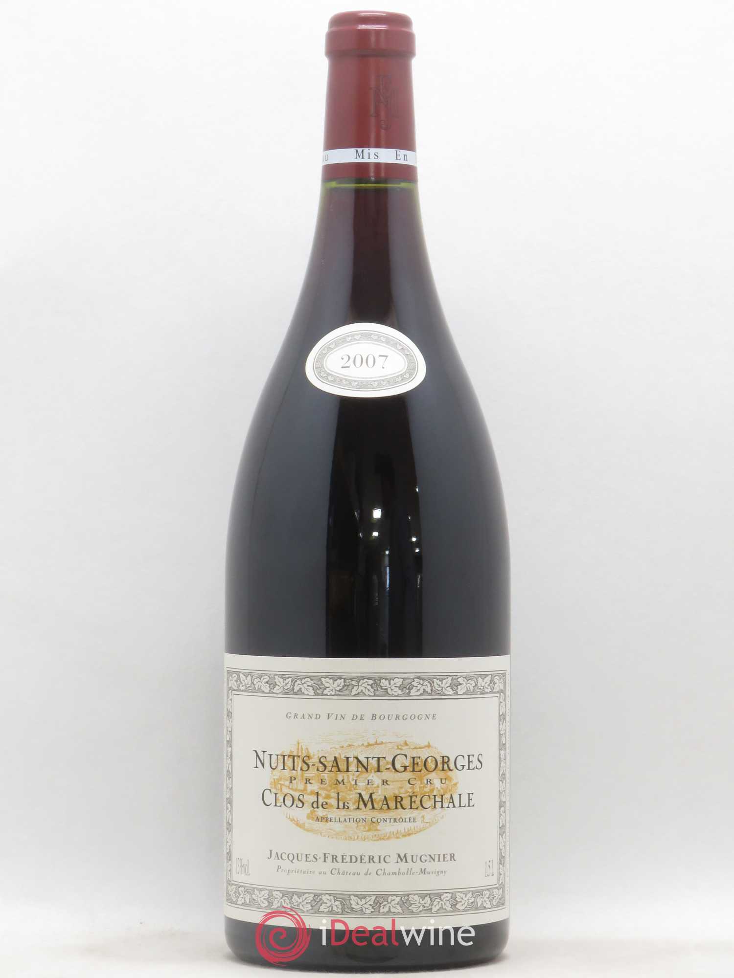 Nuits-Saint-Georges 1er Cru Clos de La Maréchale Jacques-Frédéric Mugnier 2007 - Lot de 1 magnum - 0