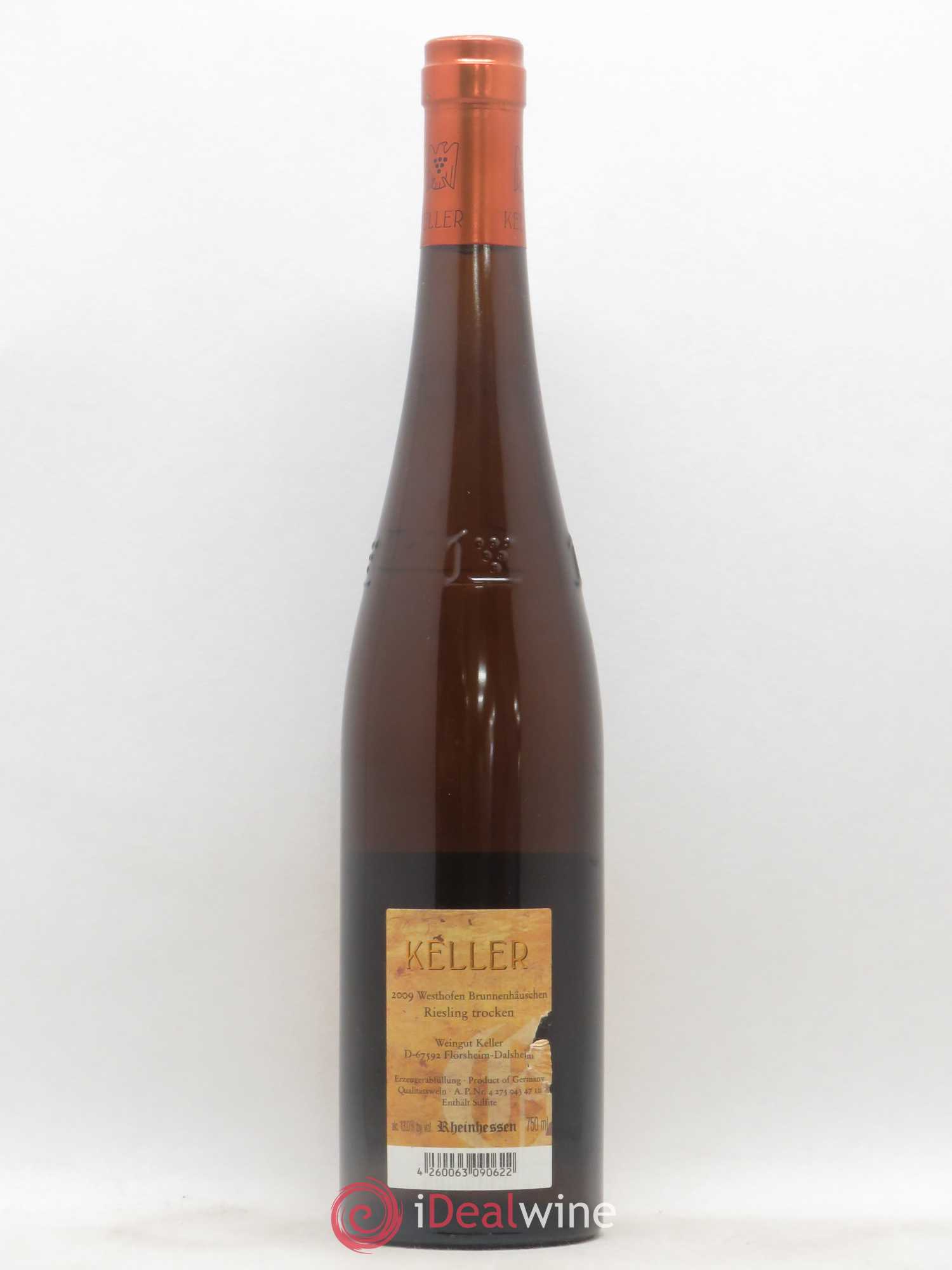 Riesling Abst Erde Trocken Grosses Gewachs Keller 2009 - Posten von 1 Flasche - 1