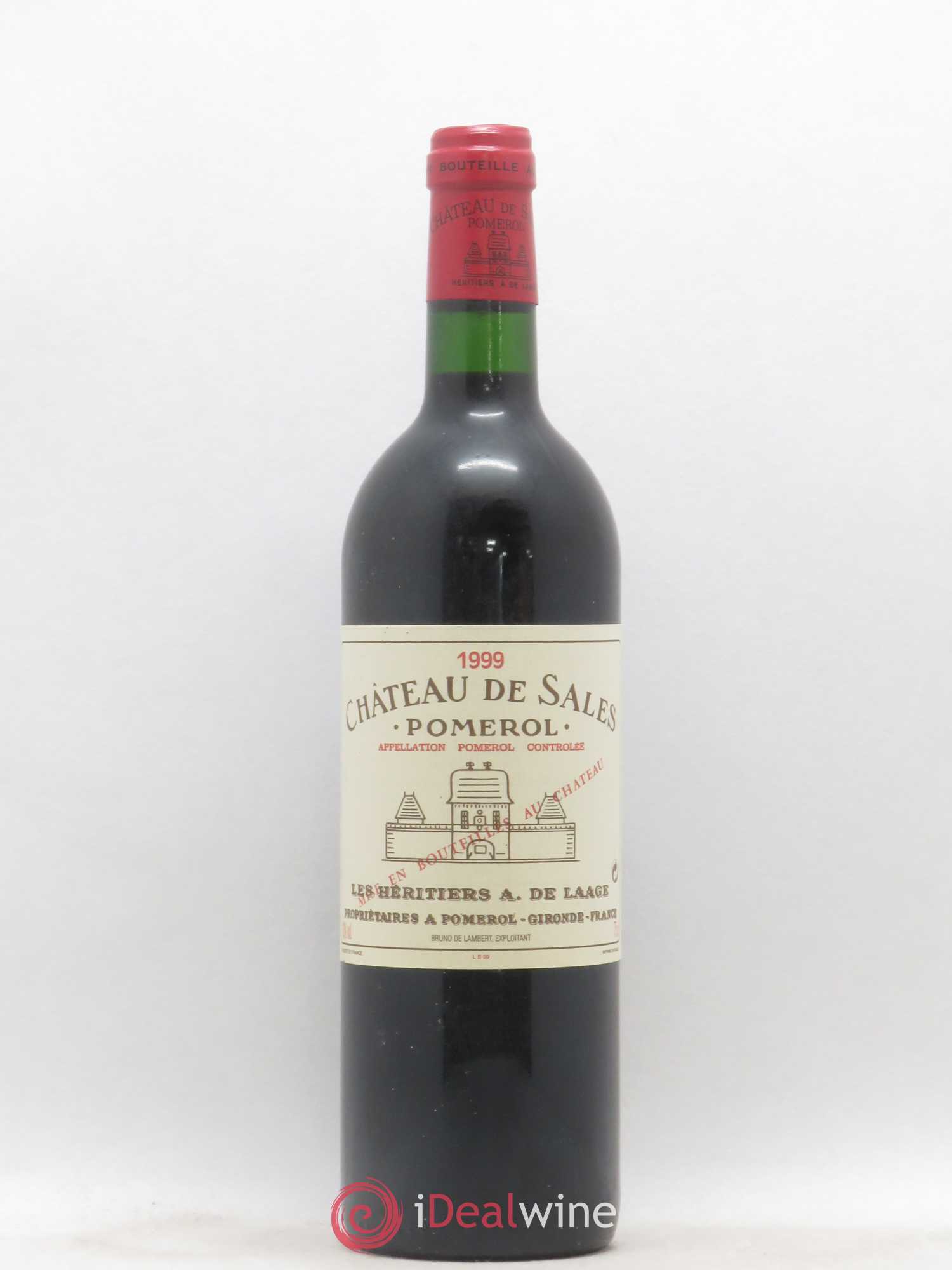 Château de Sales 1999 - Lot de 1 bouteille - 0