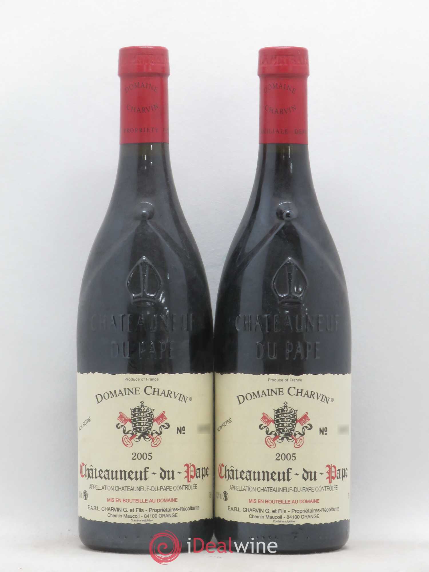 Châteauneuf-du-Pape Charvin (Domaine) 2005 - Lot de 2 bouteilles - 0
