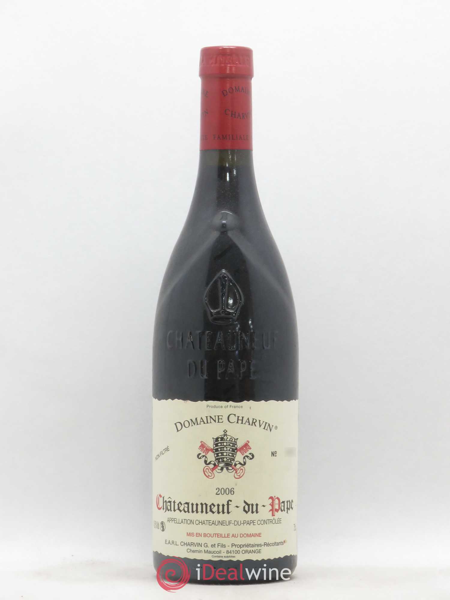 Châteauneuf-du-Pape Charvin (Domaine) 2006 - Lot de 1 bouteille - 0