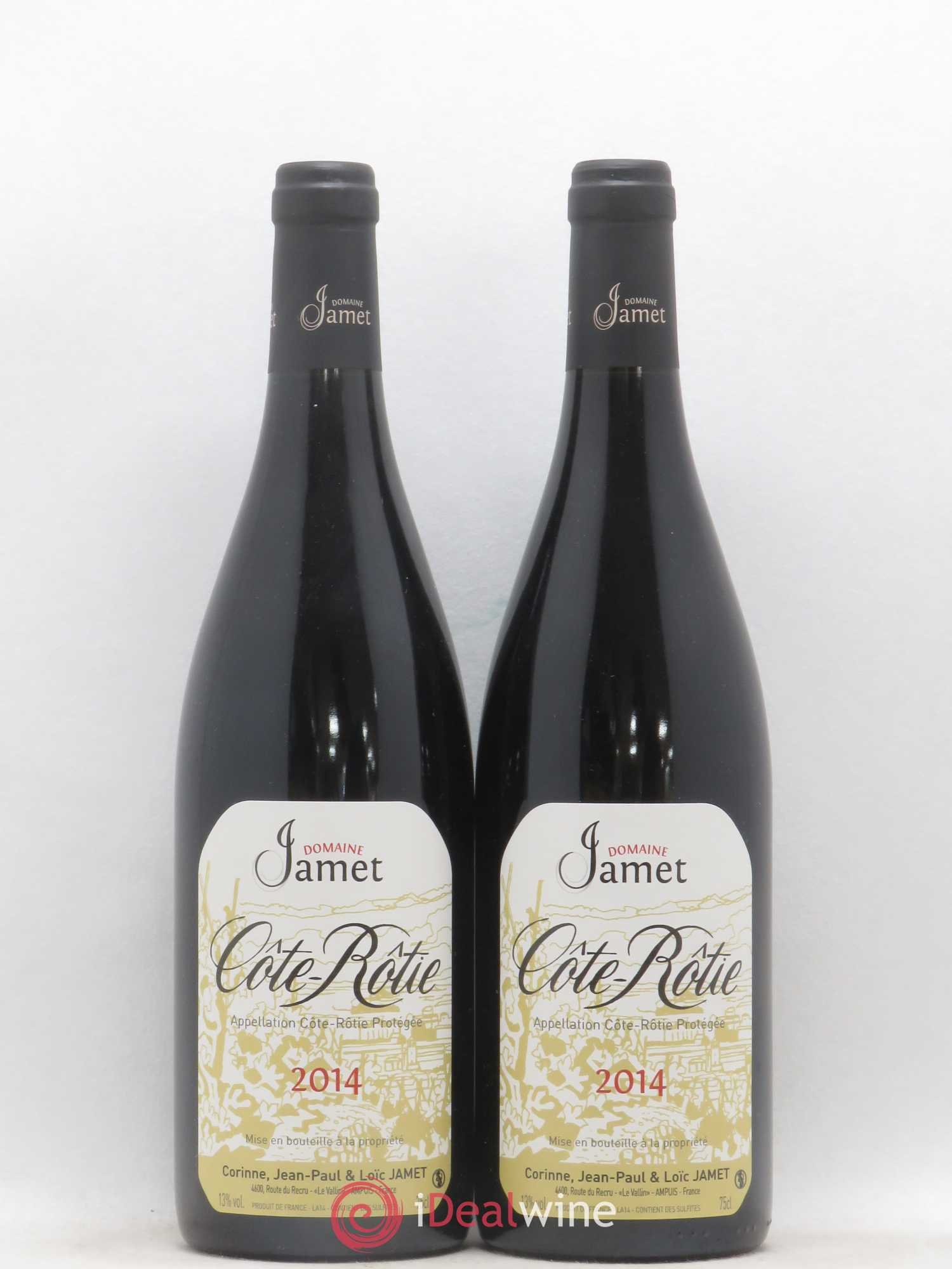 Côte-Rôtie Jamet (Domaine) 2014 - Lot de 2 bouteilles - 0