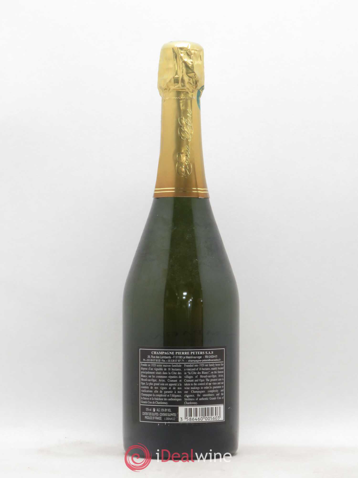 Champagne Les Chétillons Cuvée spéciale Pierre Peters 2000 - Posten von 1 Flasche - 1