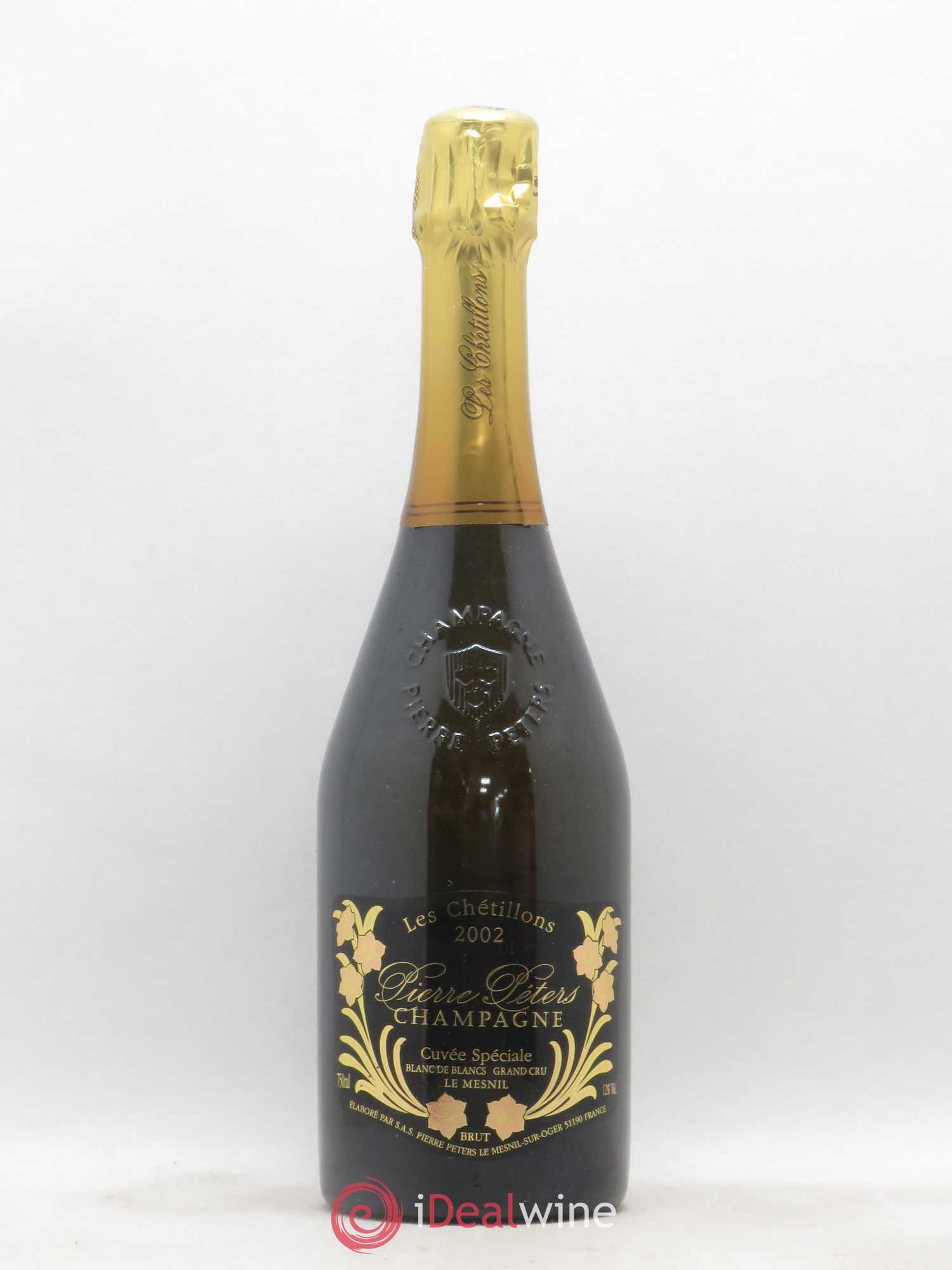 Champagne Les Chétillons Cuvée spéciale Pierre Peters 2002 - Posten von 1 Flasche - 0