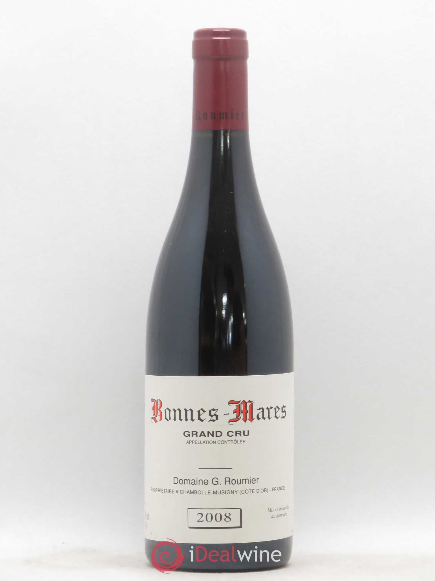 Bonnes-Mares Grand Cru Georges Roumier (Domaine) 2008 - Lot de 1 bouteille - 0