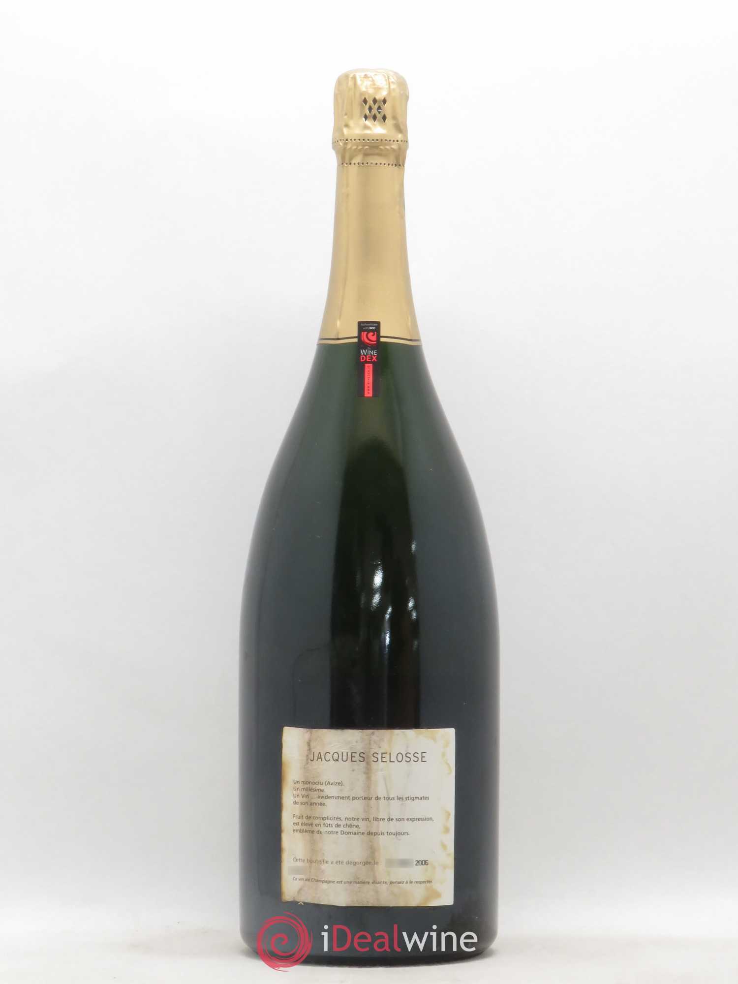 Blanc de Blancs Grand Cru Extra-Brut Jacques Selosse 1997 - Lot de 1 magnum - 1