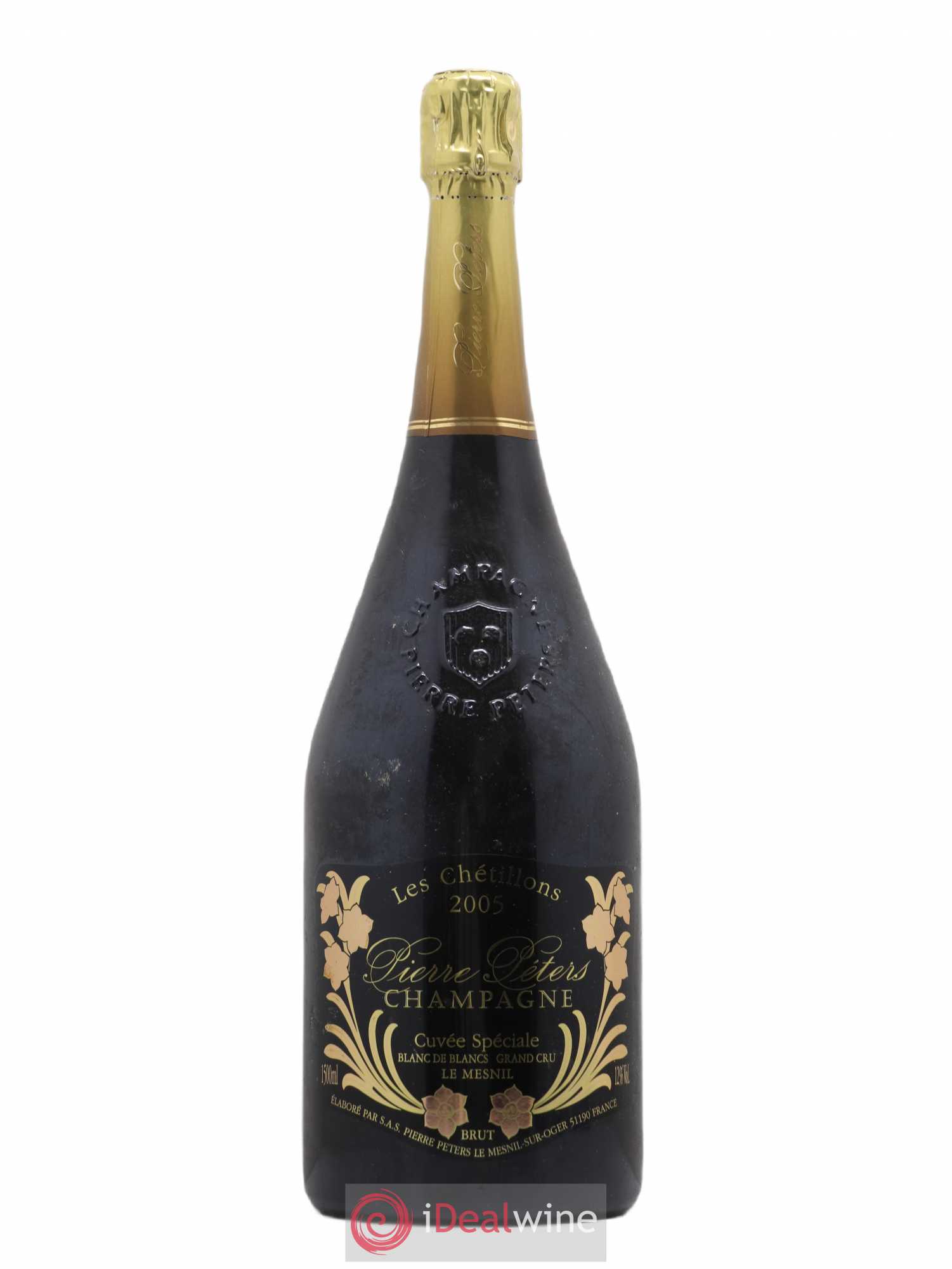 Cuvée Spéciale les Chétillons Blanc de Blancs Brut Pierre Péters 2005 - Lot de 1 magnum - 0