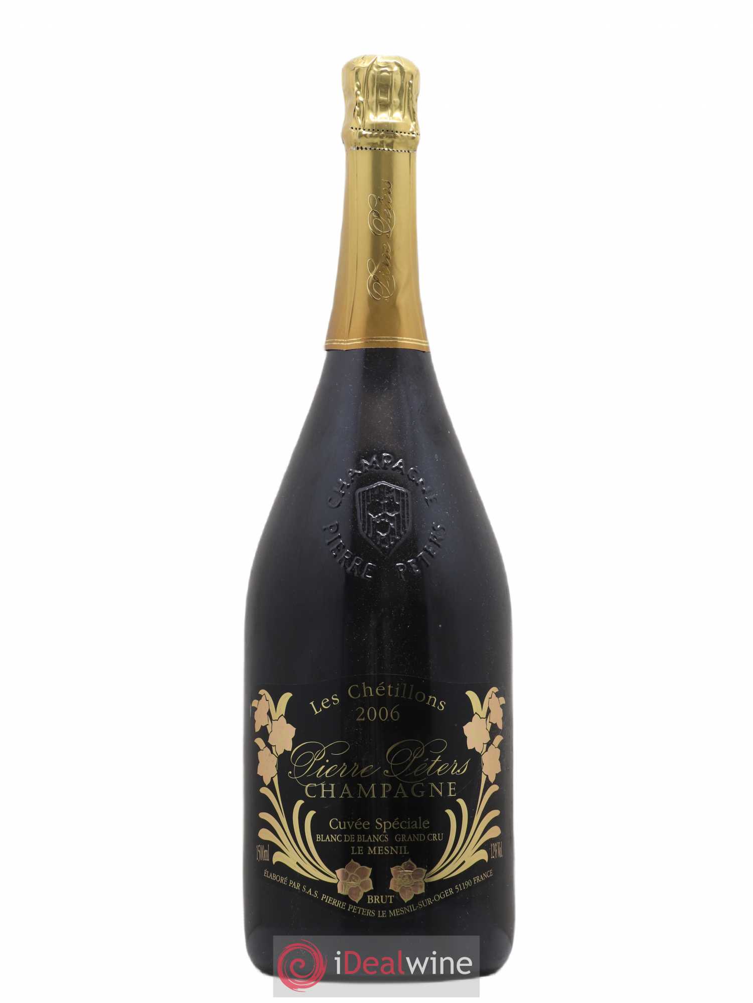 Cuvée Spéciale les Chétillons Blanc de Blancs Brut Pierre Péters 2006 - Lot de 1 magnum - 0