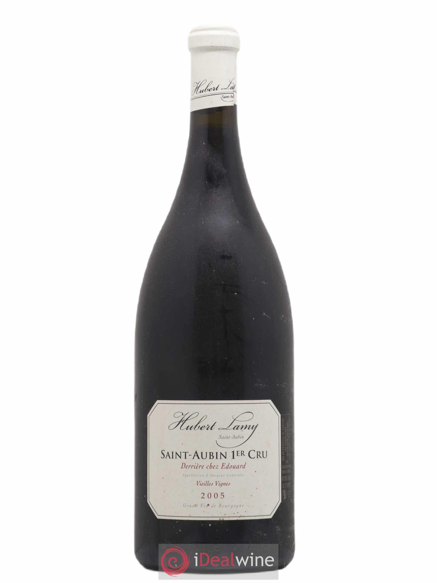 Saint-Aubin 1er Cru Derrière chez Edouard Vieilles Vignes Hubert Lamy 2005 - Lot de 1 magnum - 0