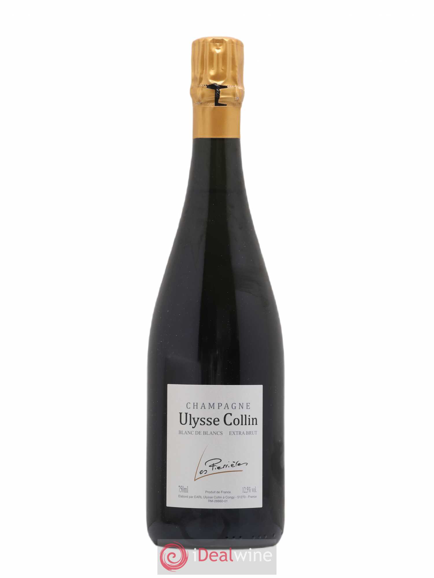 Les Pierrières Blancs de Blancs Extra-Brut Ulysse Collin - Lot de 1 bouteille - 0