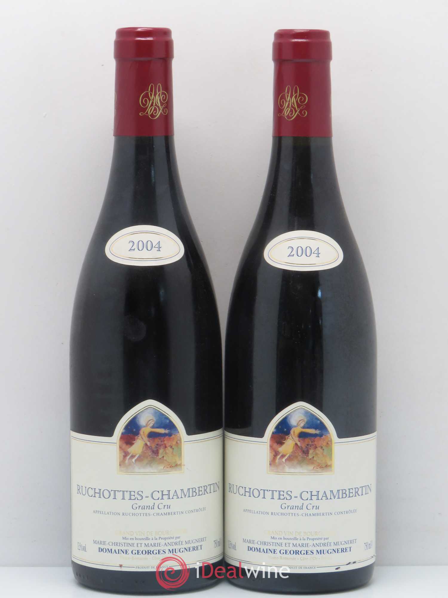 Ruchottes-Chambertin Grand Cru Mugneret-Gibourg (Domaine) 2004 - Lot de 2 bouteilles - 0