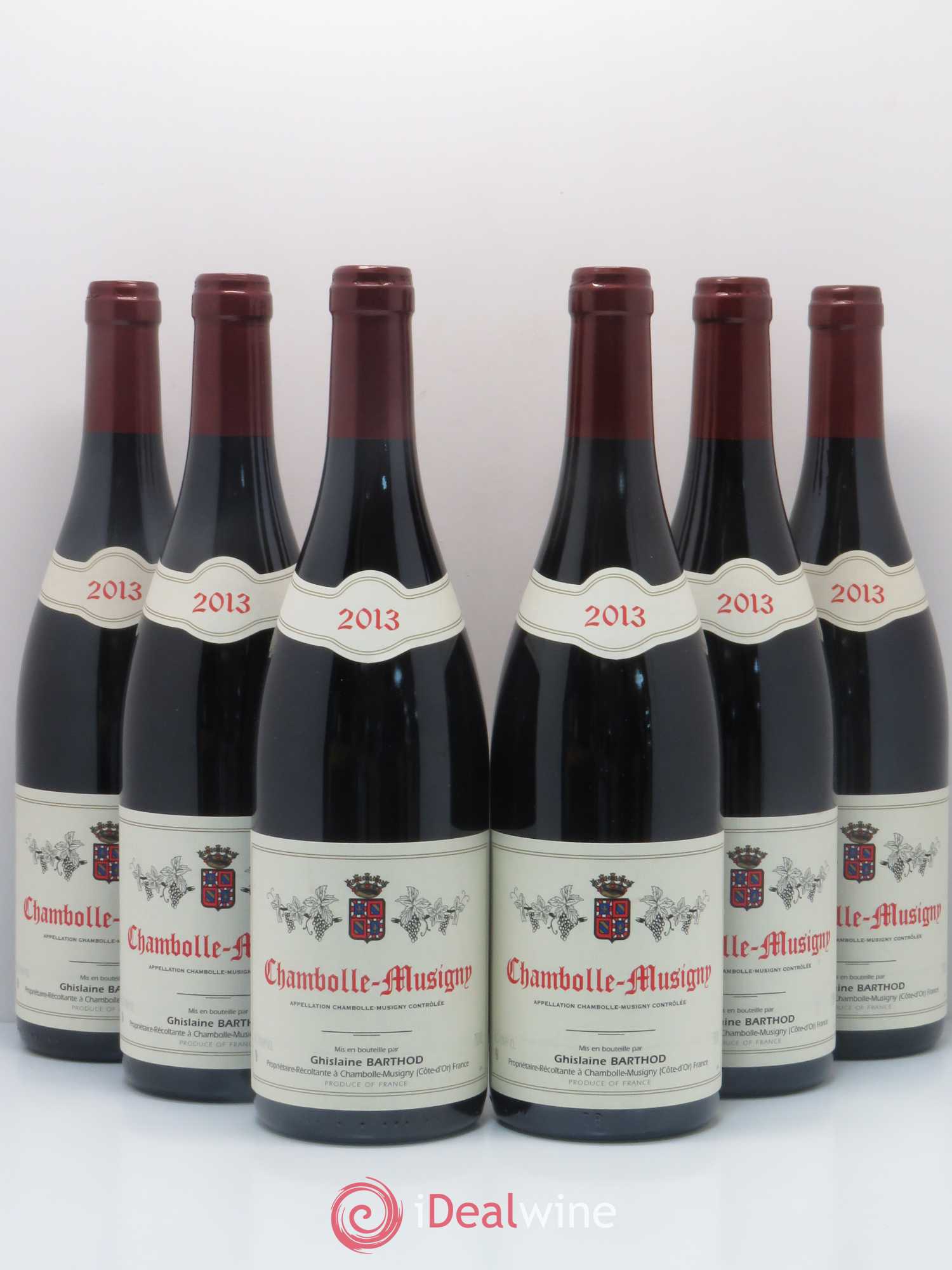 Chambolle-Musigny Domaine Ghislaine Barthod 2013 - Posten von 6 Flaschen - 0