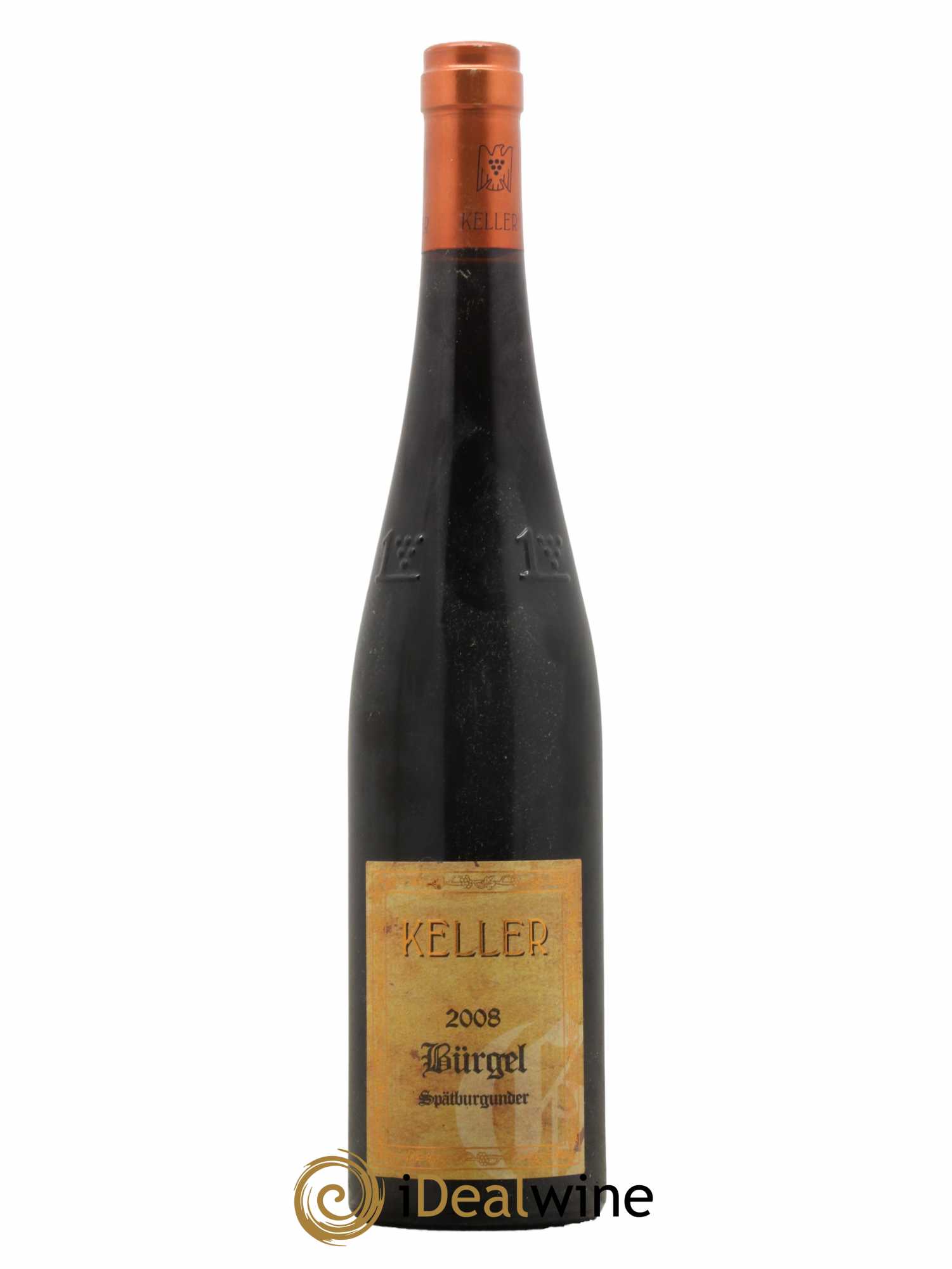 Spätburgunder Trocken Dalsheim Bürgel Keller 2008 - Lot de 1 bouteille - 0