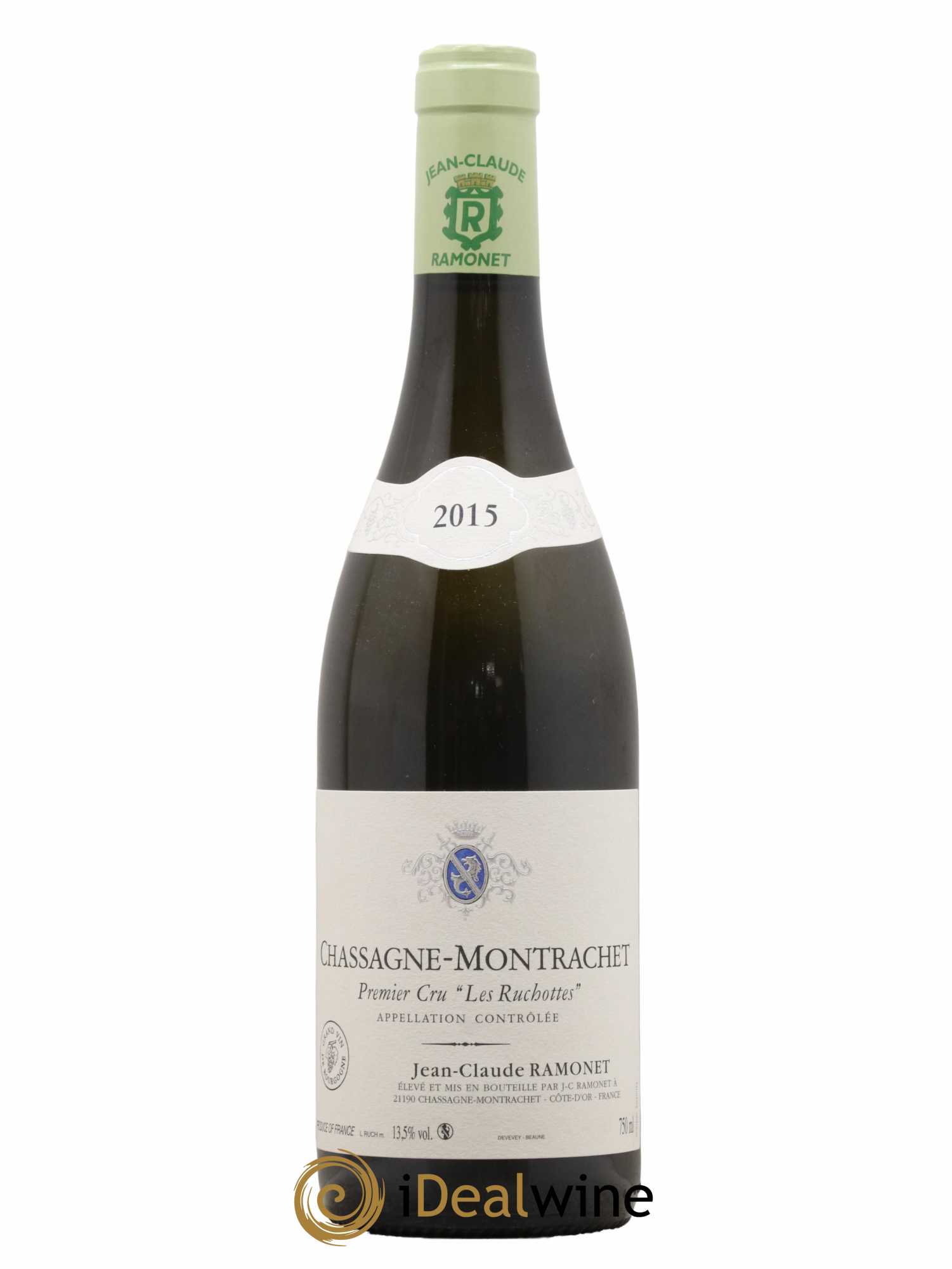 Chassagne-Montrachet 1er Cru Les Ruchottes Ramonet (Domaine) 2015 - Lot de 1 bouteille - 0