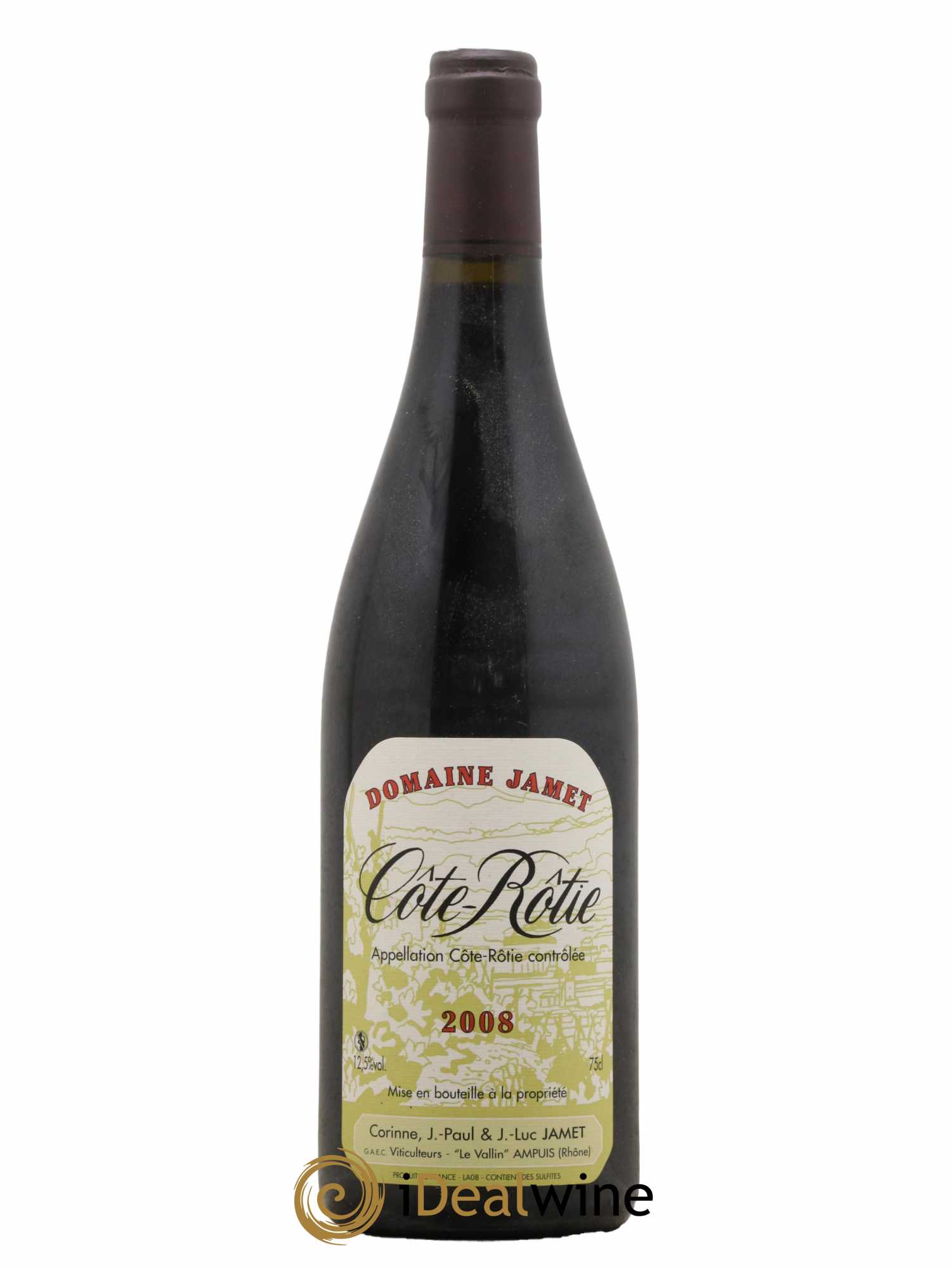 Côte-Rôtie Jamet (Domaine) 2008 - Lot de 1 bouteille - 0