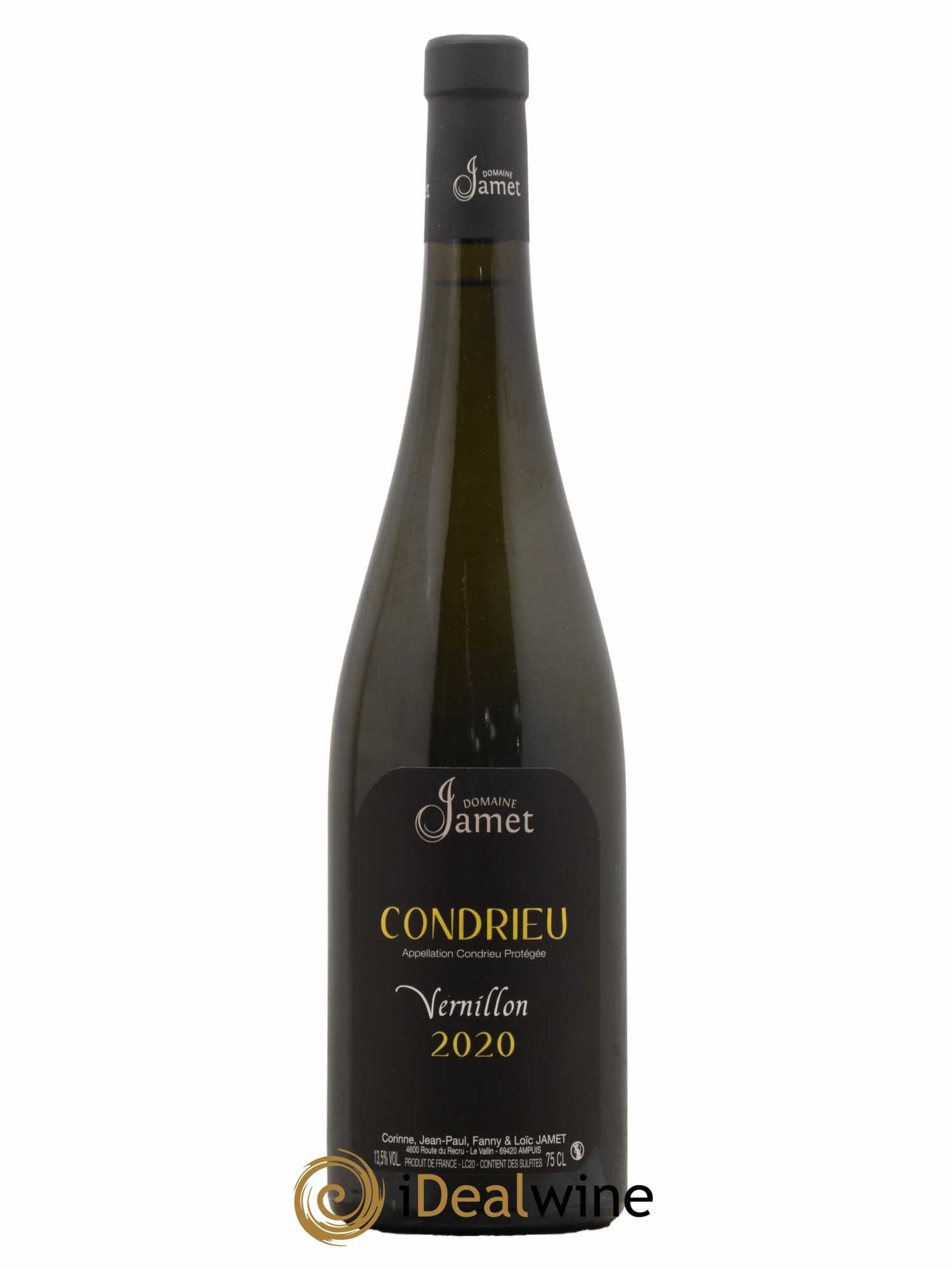Condrieu Vernillon Jamet (Domaine) 2020 - Lot de 1 bouteille - 0