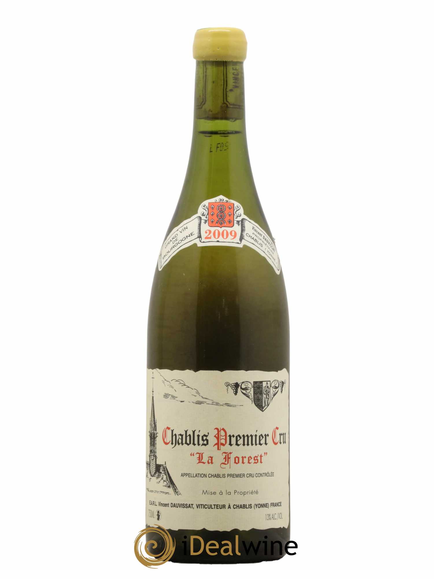 Chablis 1er Cru La Forest Vincent Dauvissat (Domaine) 2009 - Lot de 1 bouteille - 0