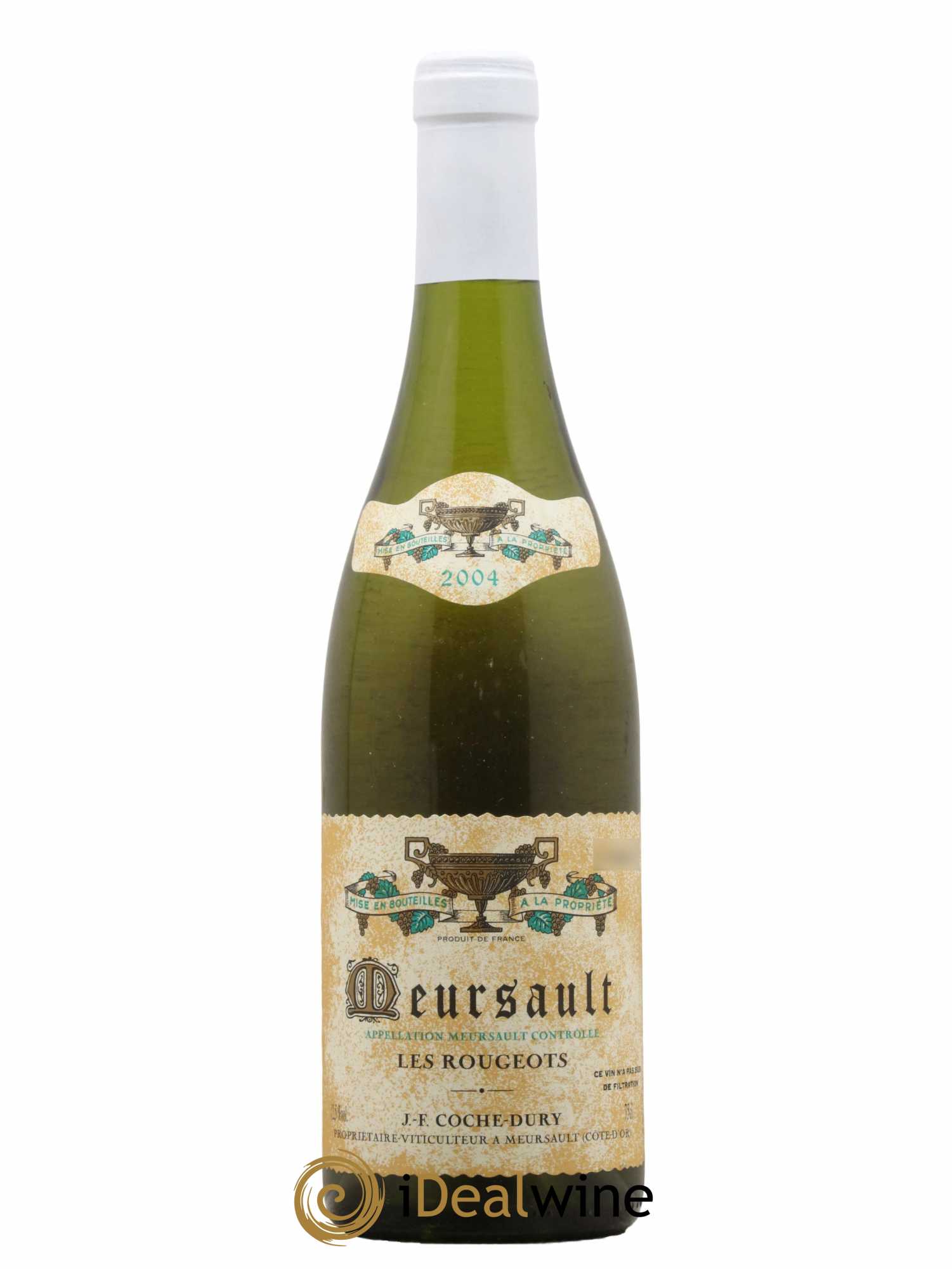 Meursault Les Rougeots Coche Dury (Domaine) 2004 - Lot de 1 bouteille - 0