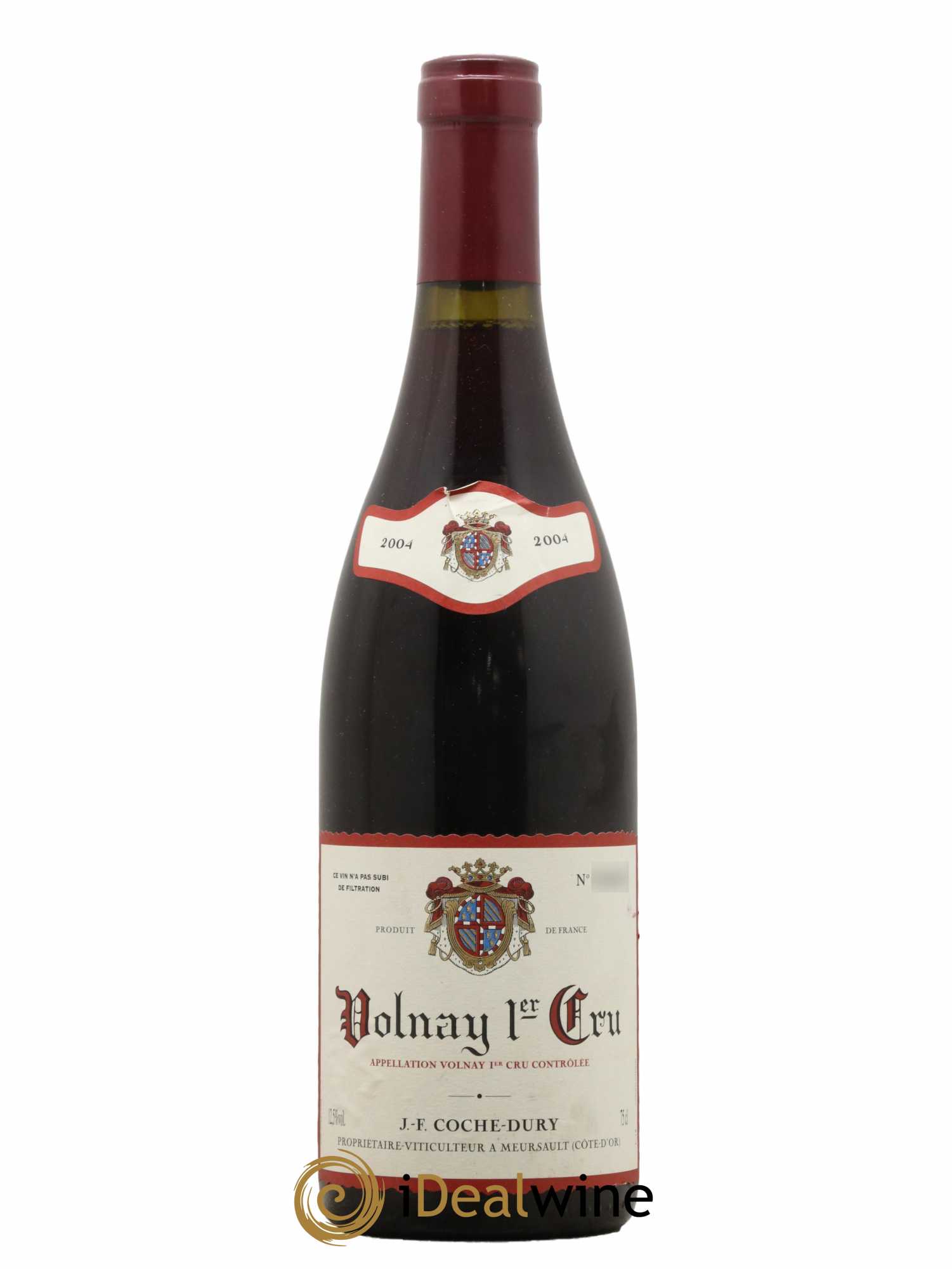 Volnay 1er Cru Coche Dury (Domaine) 2004 - Lot de 1 bouteille - 0