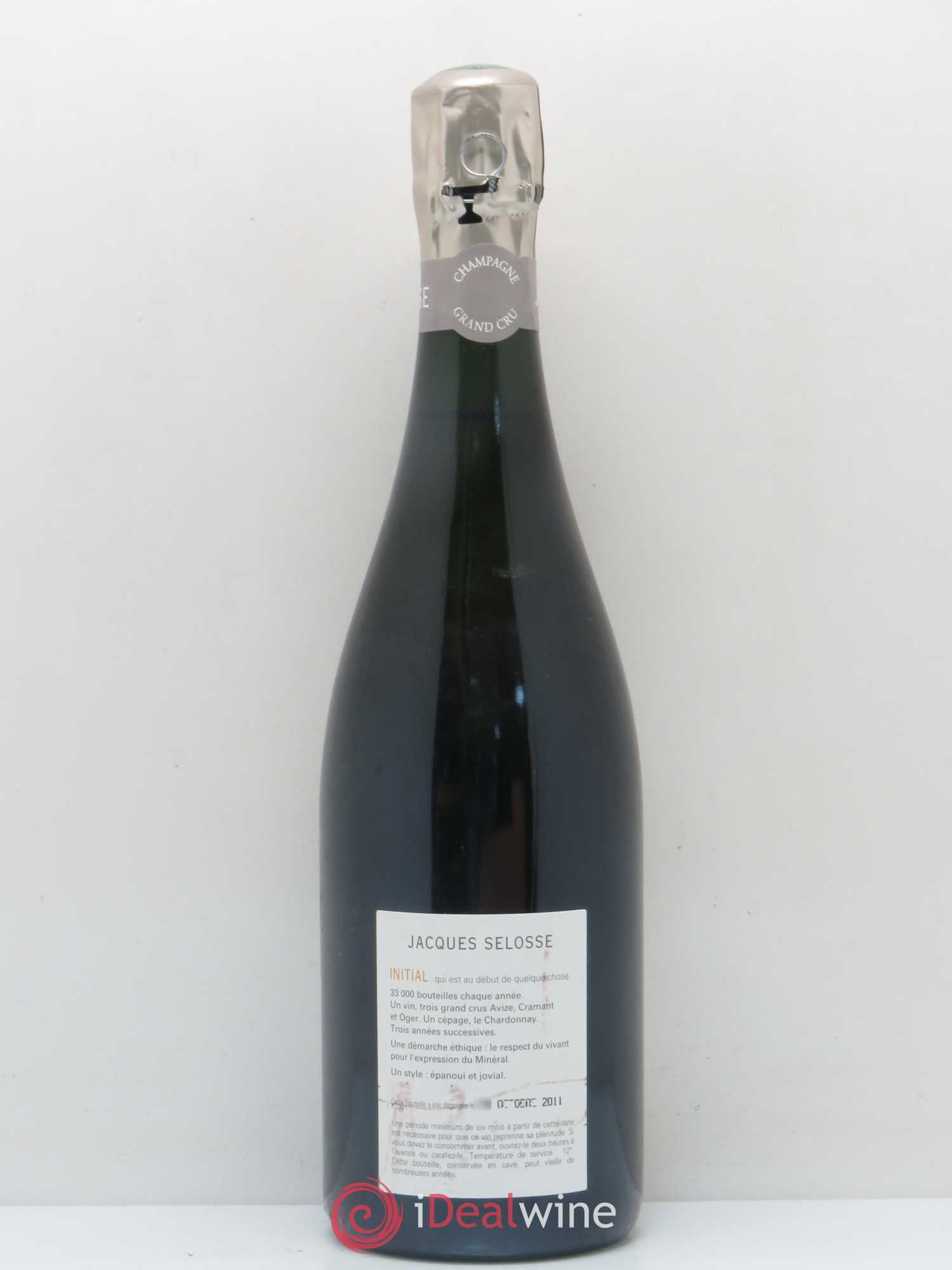 Initial Brut Jacques Selosse - Lot de 1 bouteille - 1