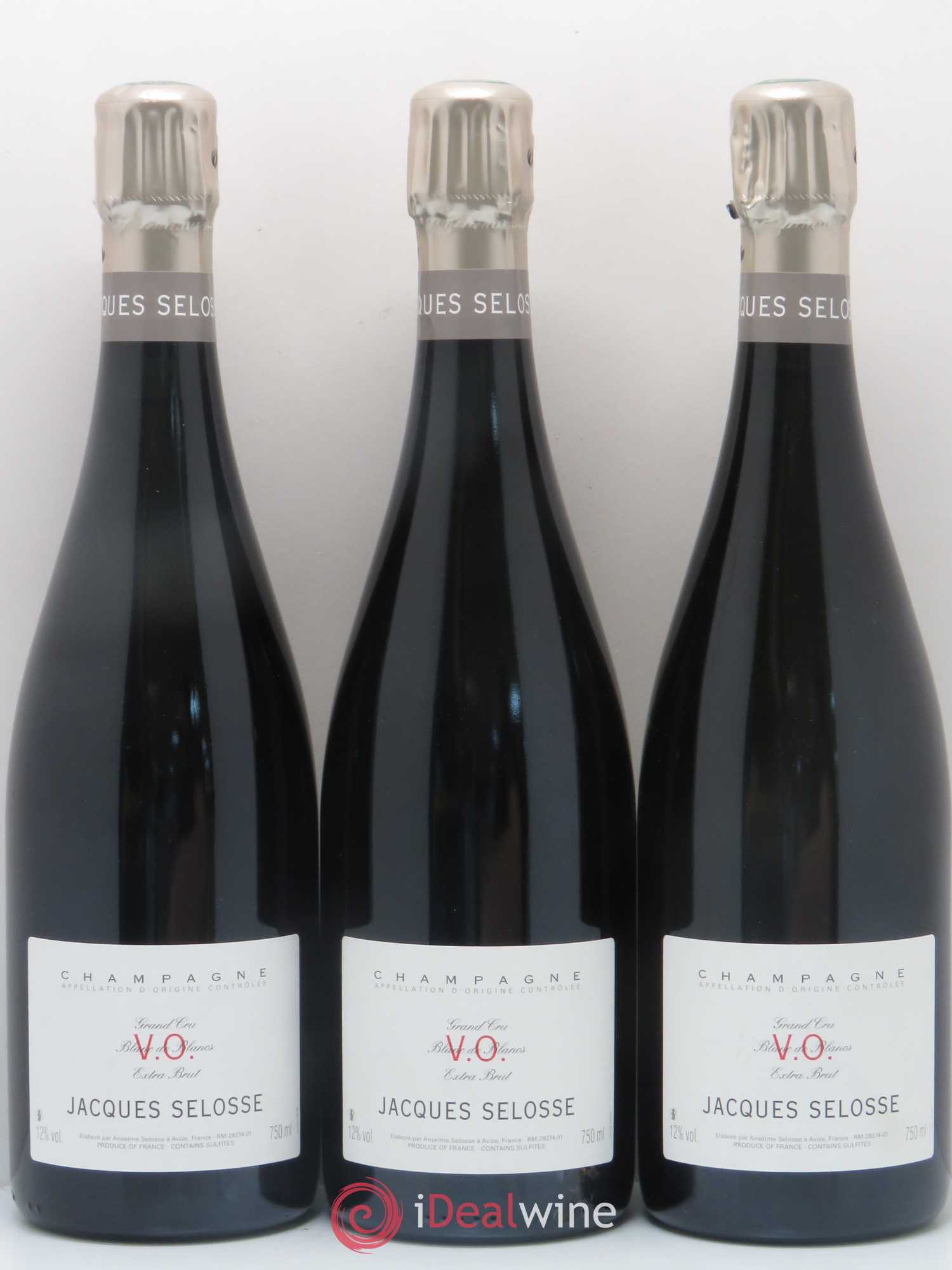 Version Originale Jacques Selosse - Lot de 3 bouteilles - 0