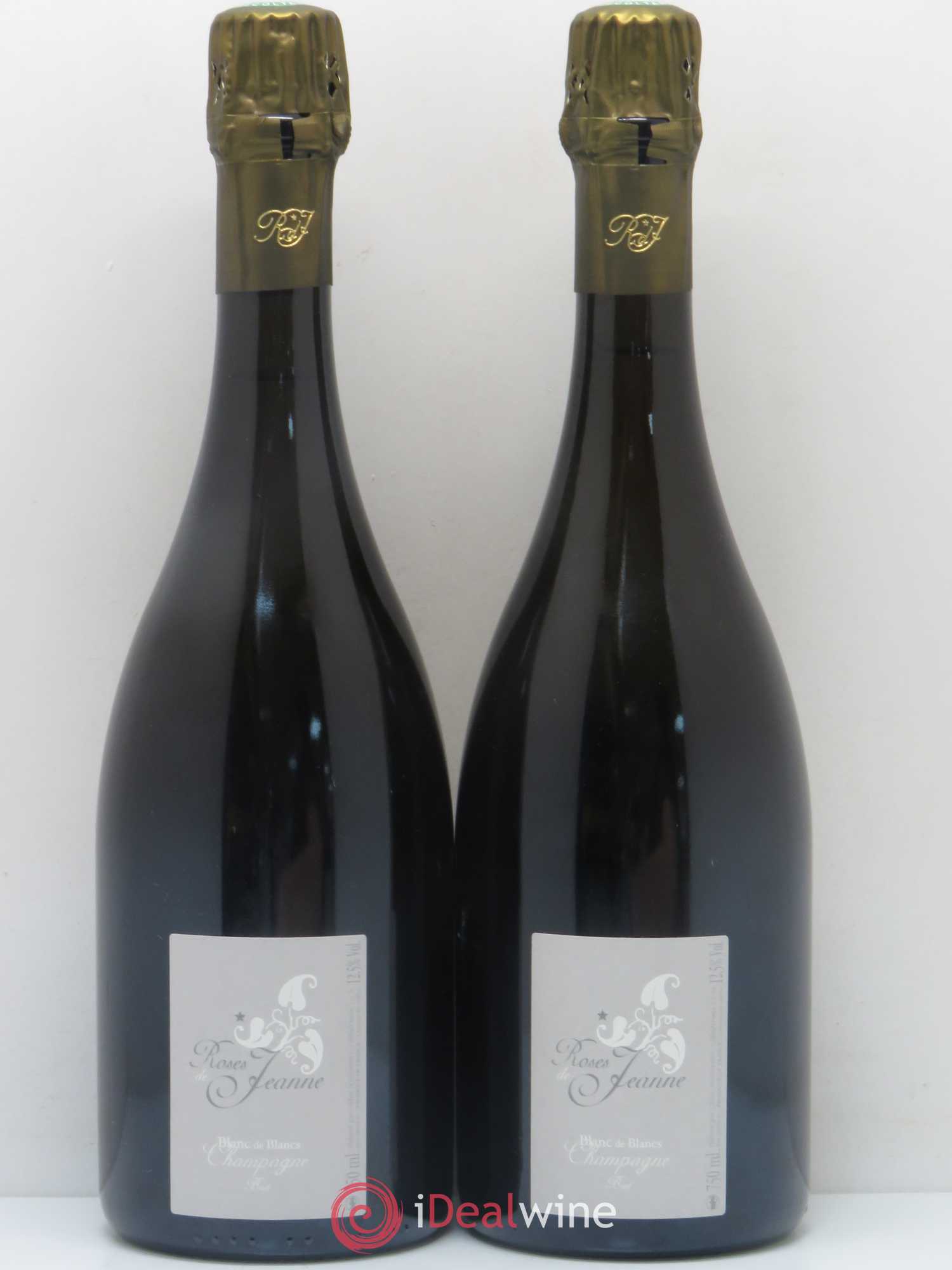Champagne La Haute Lemblé Roses Des Jeanne Blanc de Blancs Cedric Bouchard 2009 - Posten von 2 Flaschen - 1