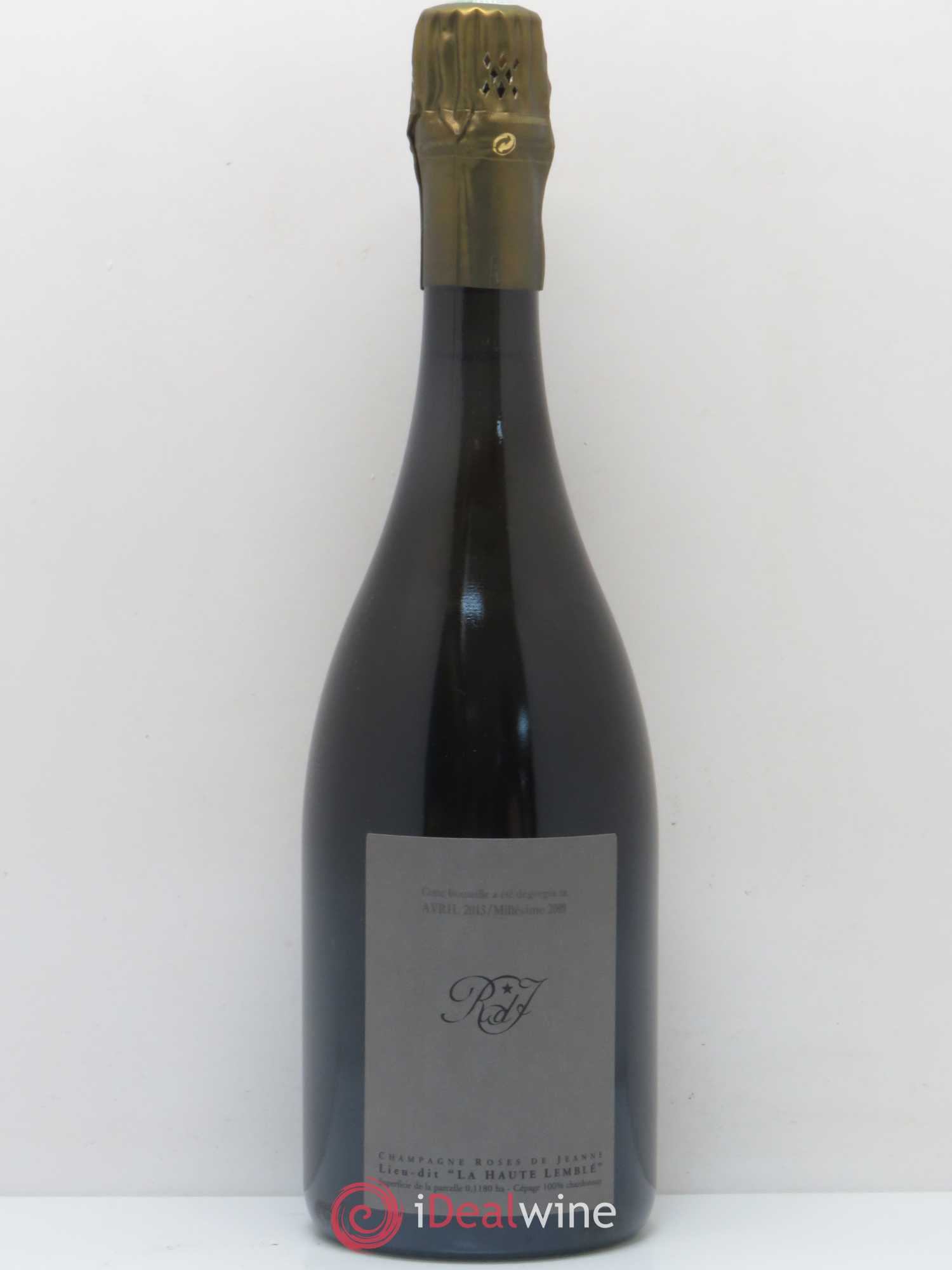 Champagne La Haute Lemblée Roses Des Jeanne Blanc de Blancs Cedric Bouchard 2013 - Posten von 1 Flasche - 0