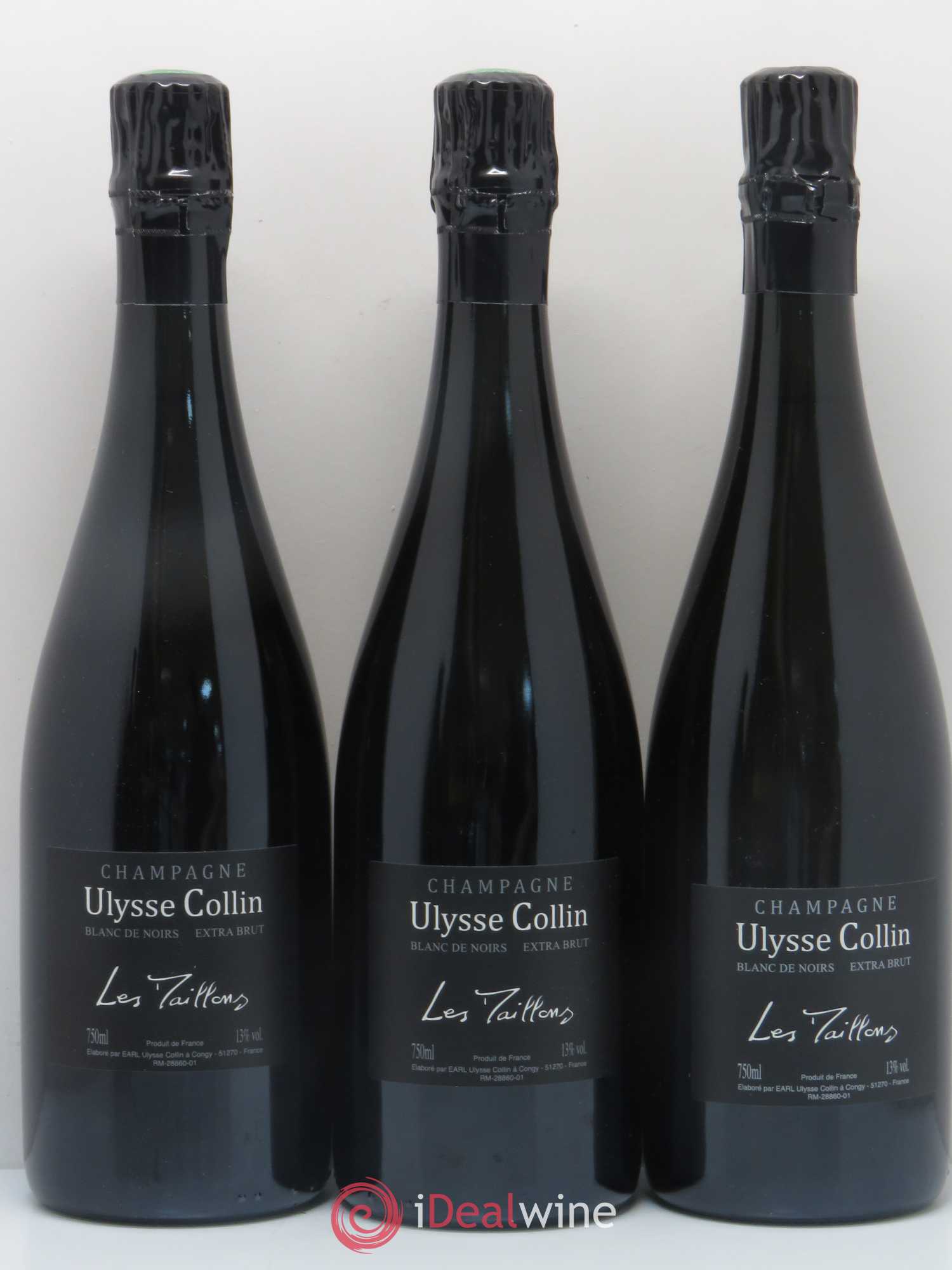Champagne Les Maillons Blanc de Noirs Extra Brut Domaine Ulysse Colin - Posten von 5 Flaschen - 1