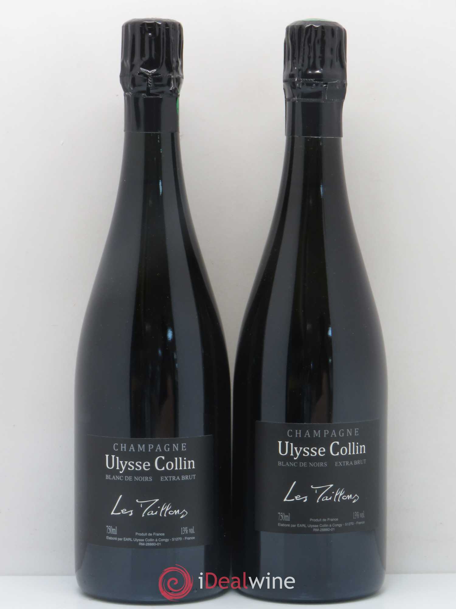 Champagne Les Maillons Blanc de Noirs Extra Brut Domaine Ulysse Colin - Posten von 5 Flaschen - 2