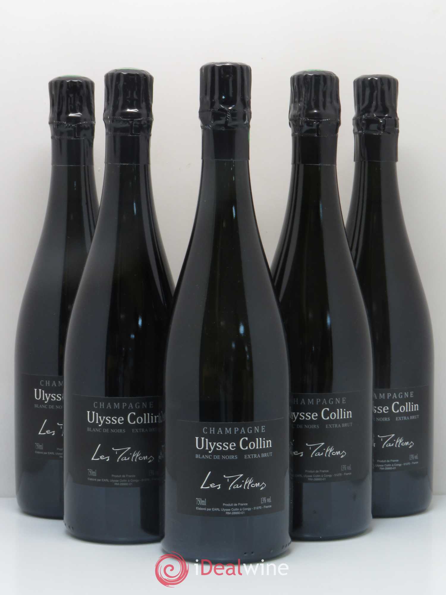 Champagne Les Maillons Blanc de Noirs Extra Brut Domaine Ulysse Colin - Posten von 5 Flaschen - 0